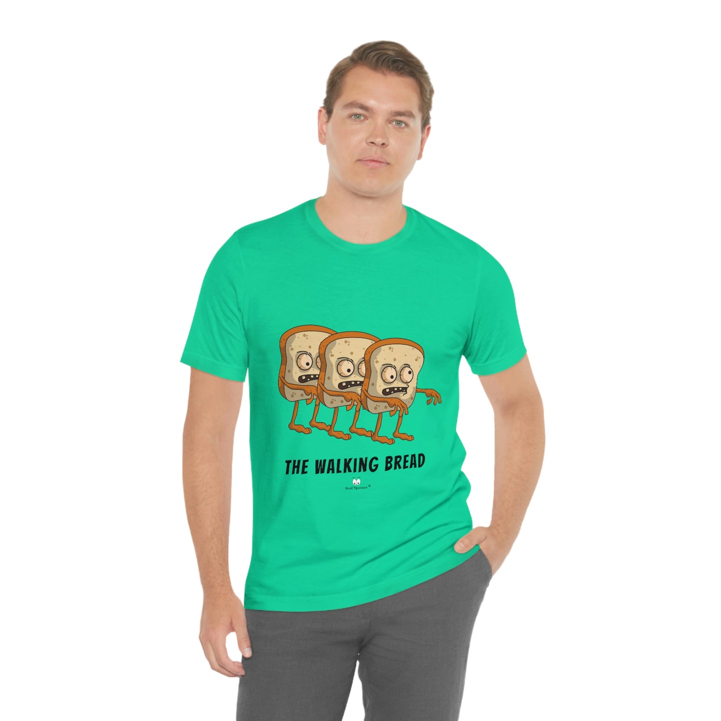 The Walking Bread- Unisex Jersey Short Sleeve Tee