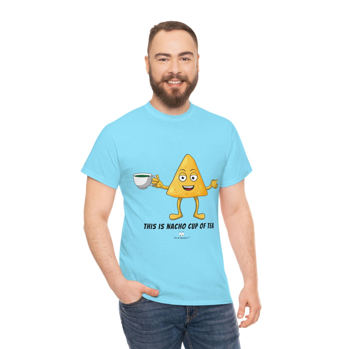 This is nacho cup of tea. Cotton Tee