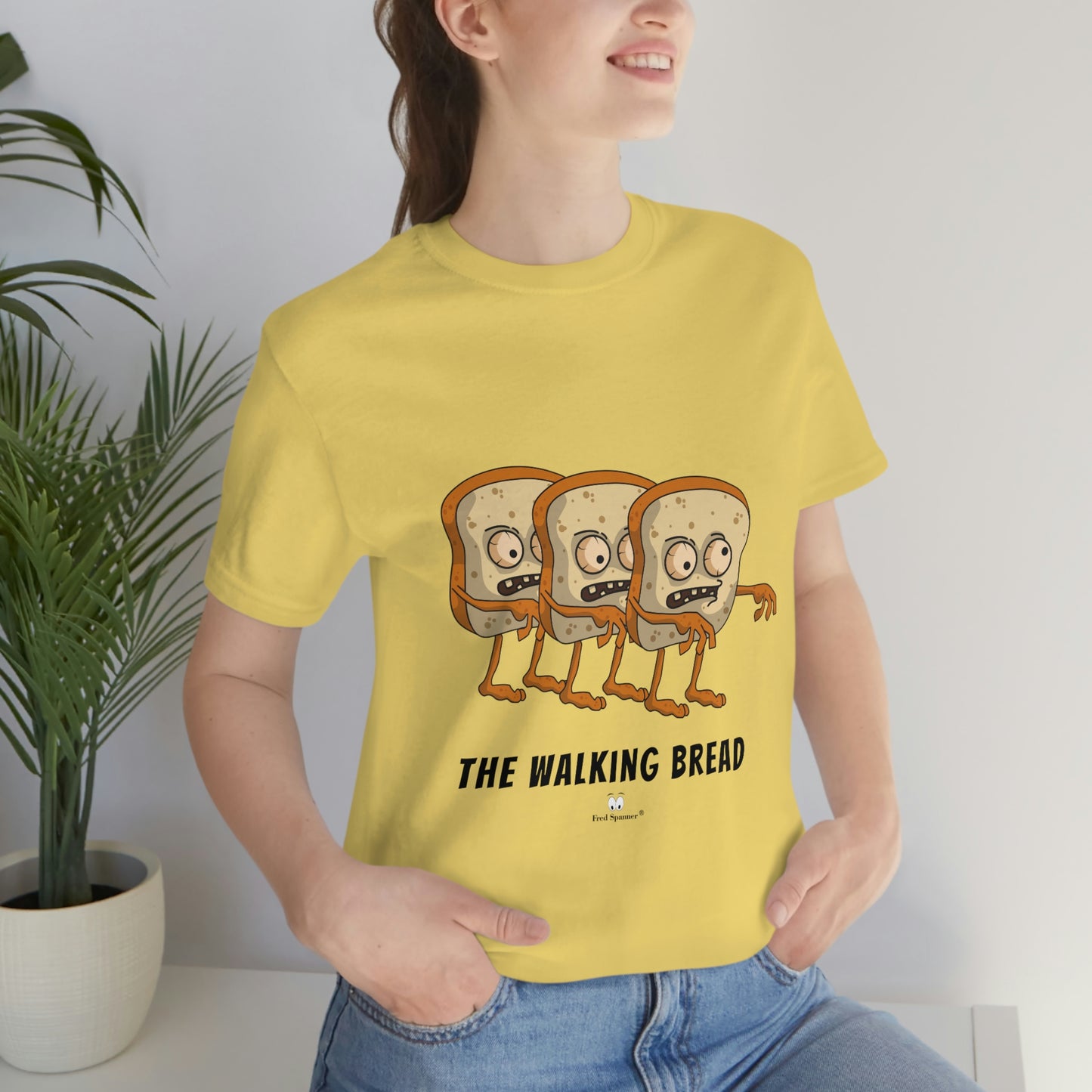 The Walking Bread- Unisex Jersey Short Sleeve Tee