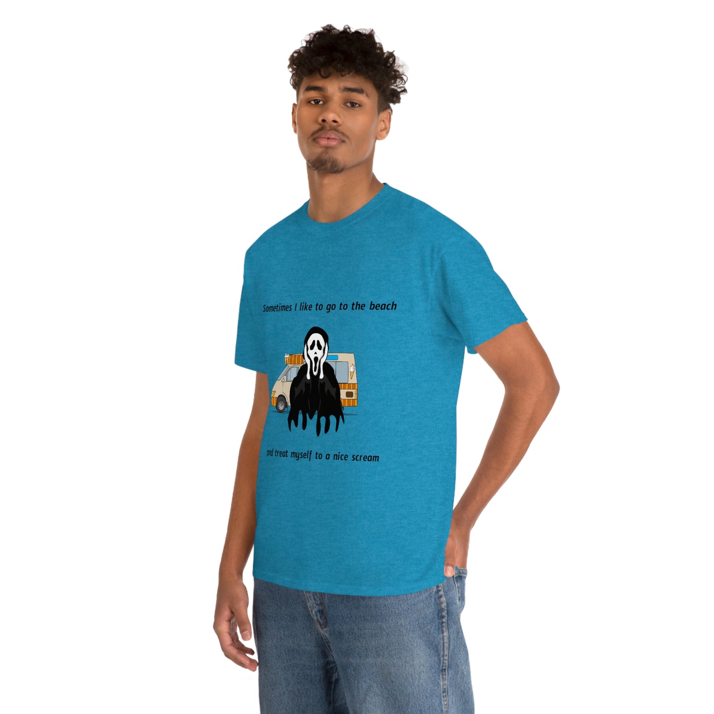 Nice Scream- Unisex Heavy Cotton Tee
