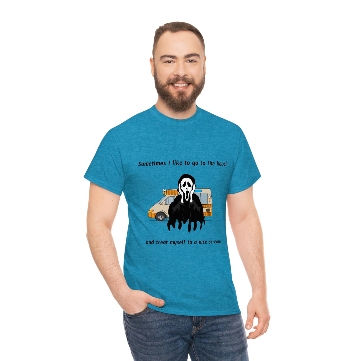Nice Scream- Unisex Heavy Cotton Tee