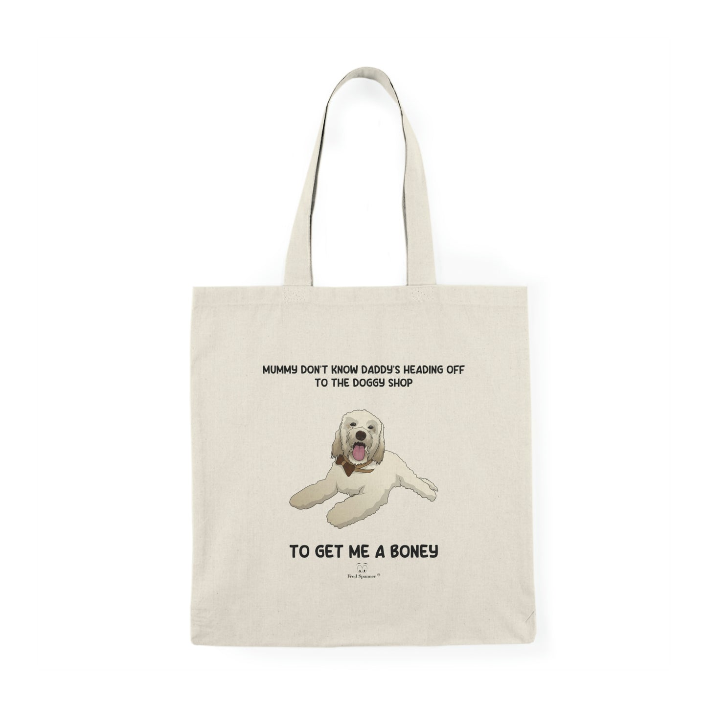 Doggy Shop- Natural Tote Bag
