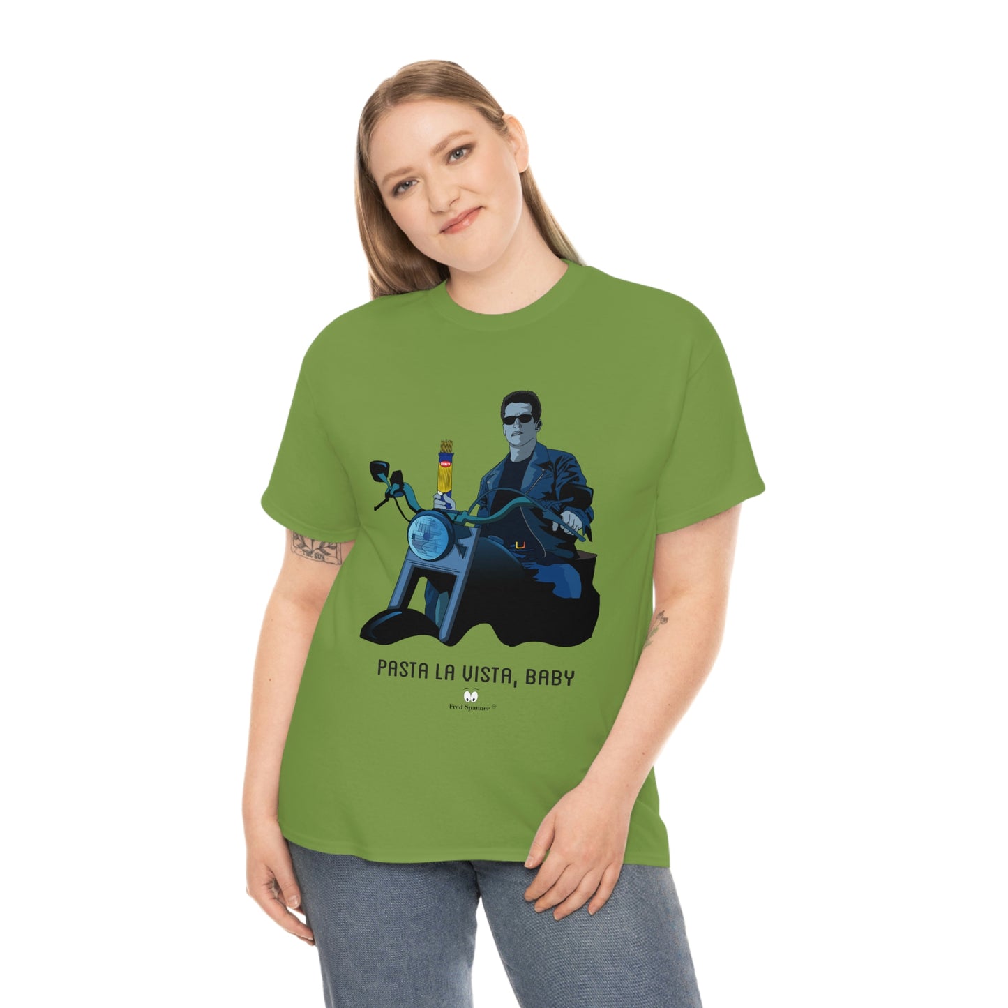 Pasta La Vista, Baby- Heavy Cotton Tee