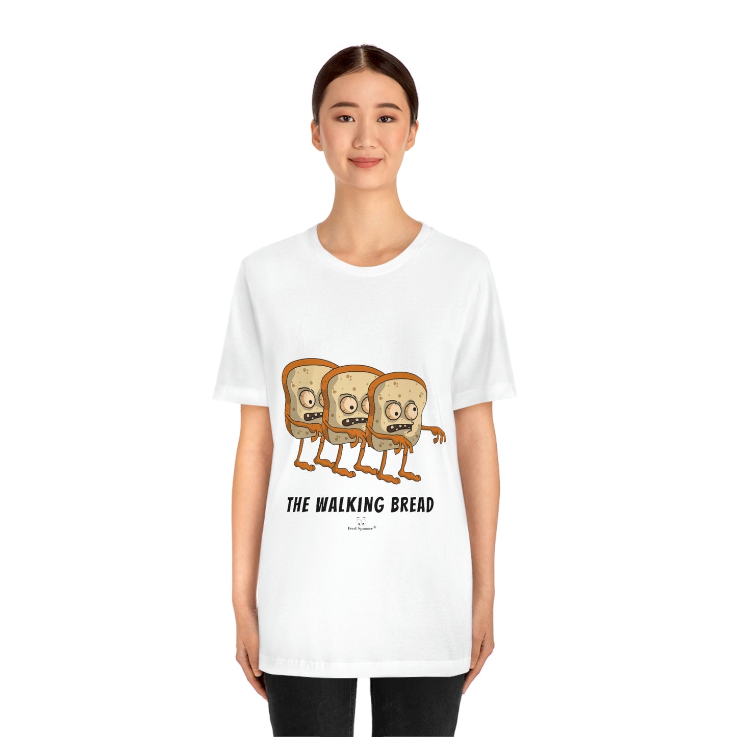 The Walking Bread- Unisex Jersey Short Sleeve Tee