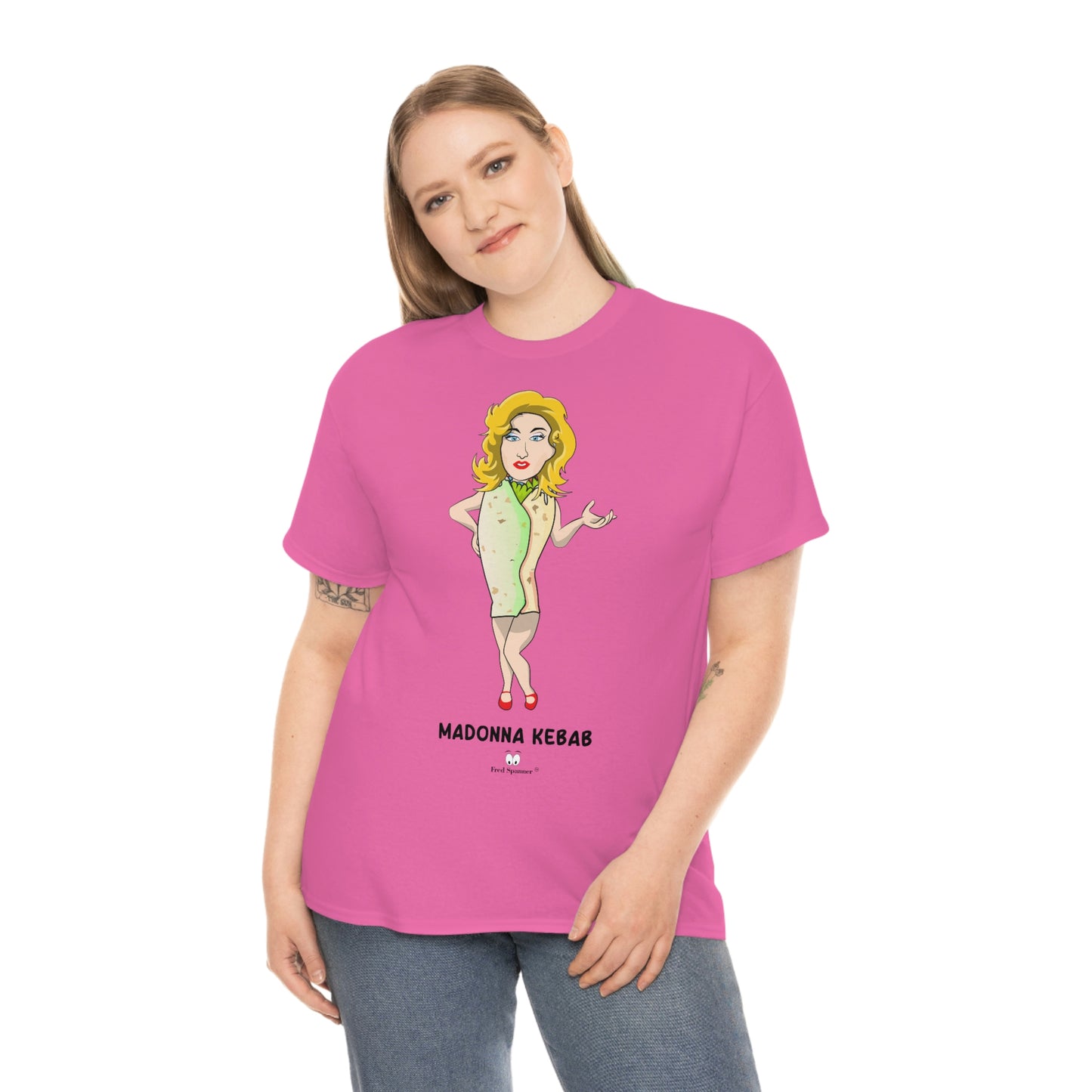 Madonna Kebab Unisex Heavy Cotton Tee