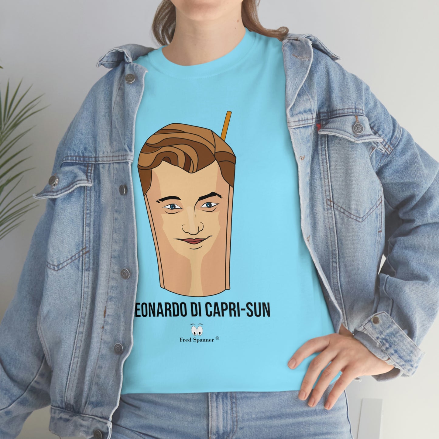 Leonardo Di Capri-Sun Unisex Heavy Cotton Tee