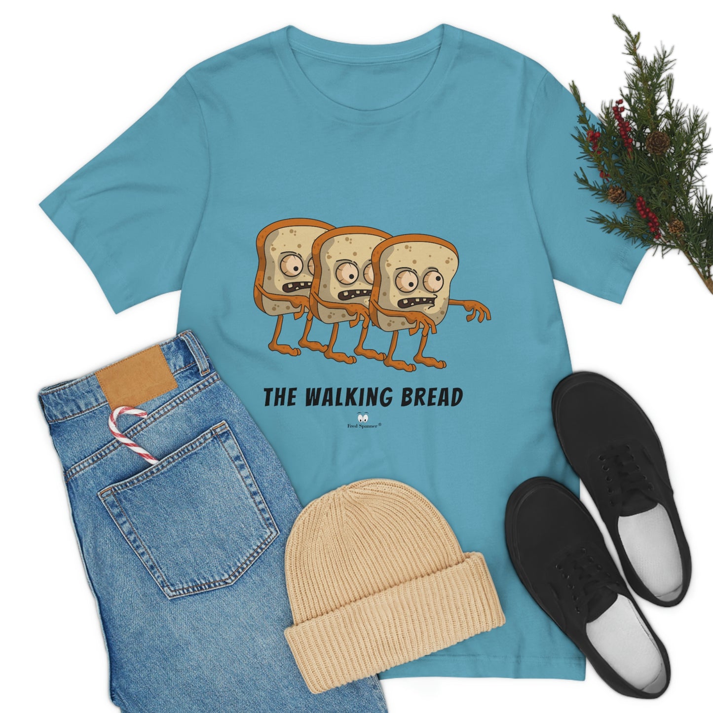 The Walking Bread- Unisex Jersey Short Sleeve Tee