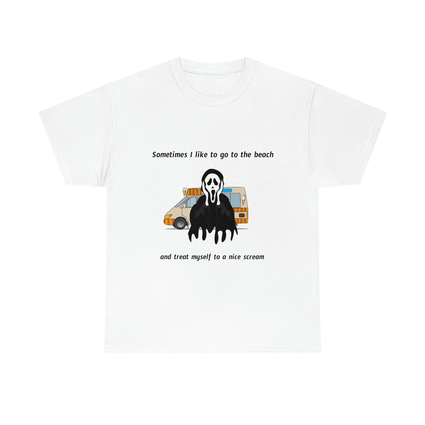Nice Scream- Unisex Heavy Cotton Tee