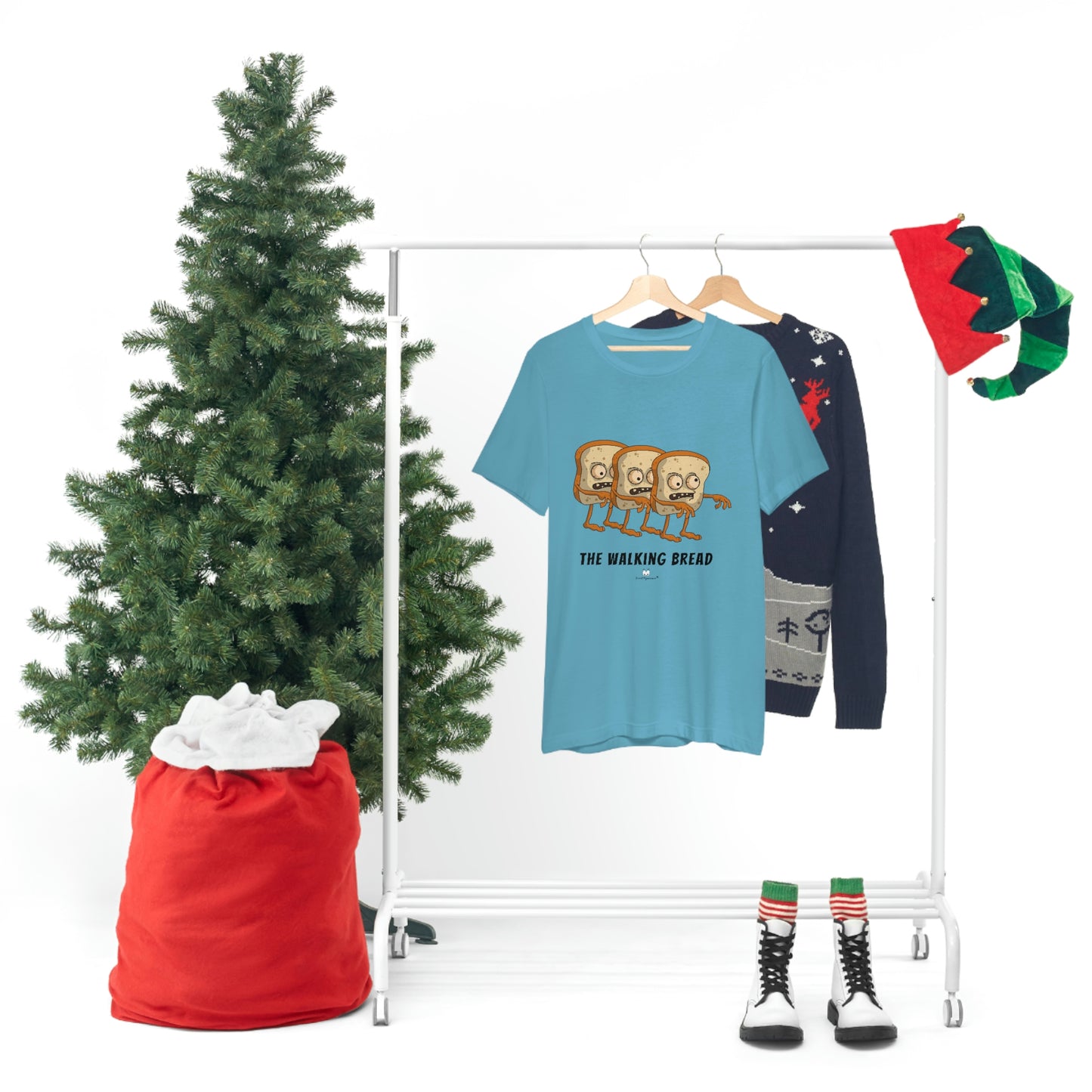 The Walking Bread- Unisex Jersey Short Sleeve Tee