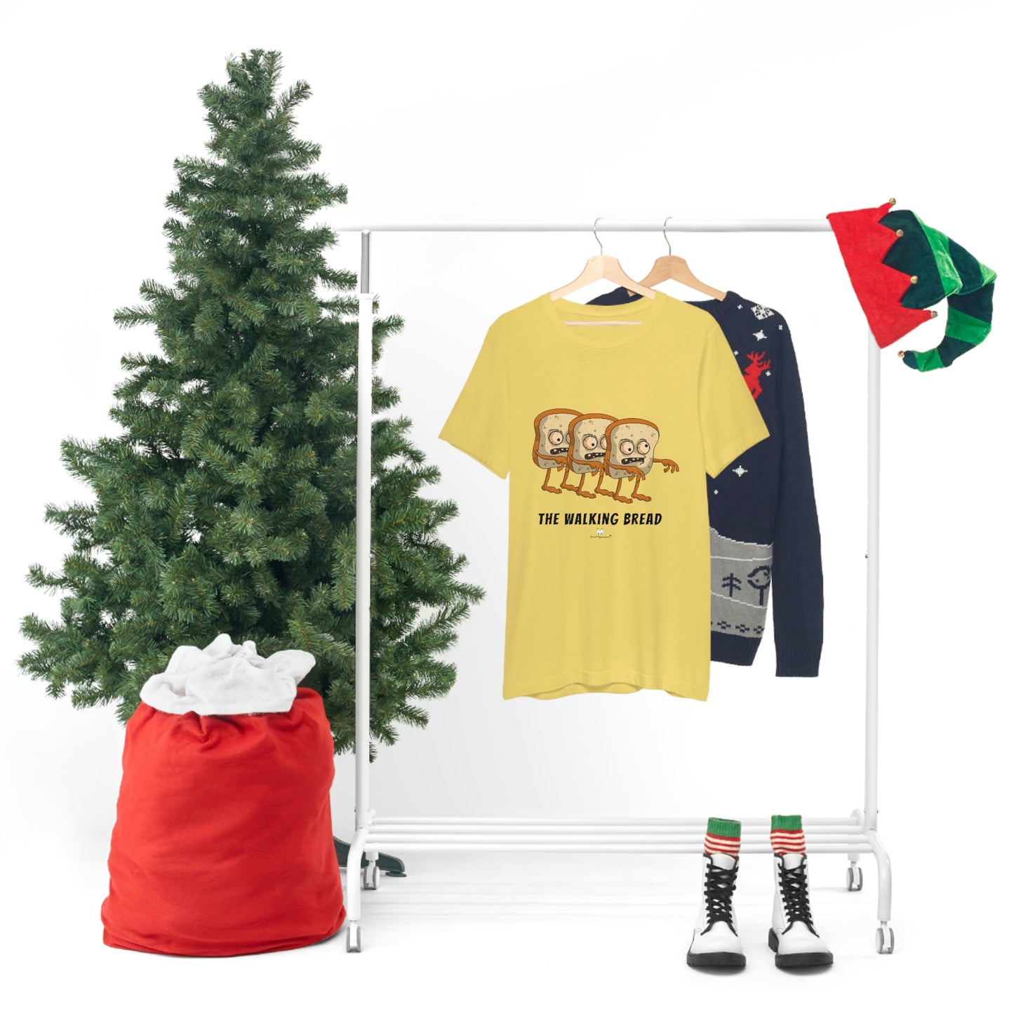 The Walking Bread- Unisex Jersey Short Sleeve Tee