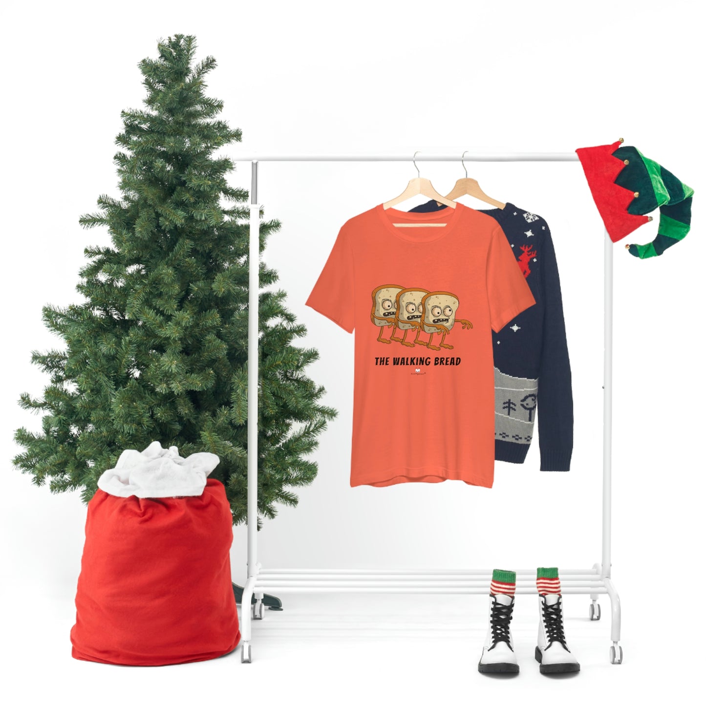 The Walking Bread- Unisex Jersey Short Sleeve Tee
