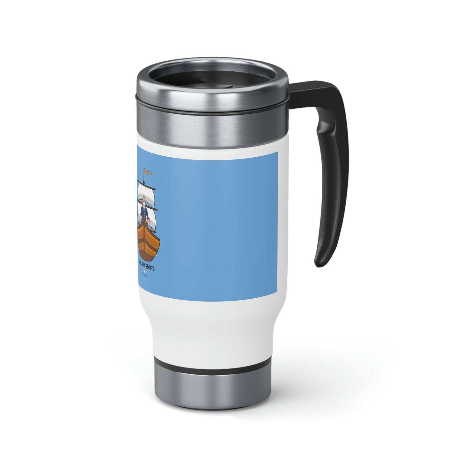 Sailor Swift Stainless Steel Travel Mug with Handle
