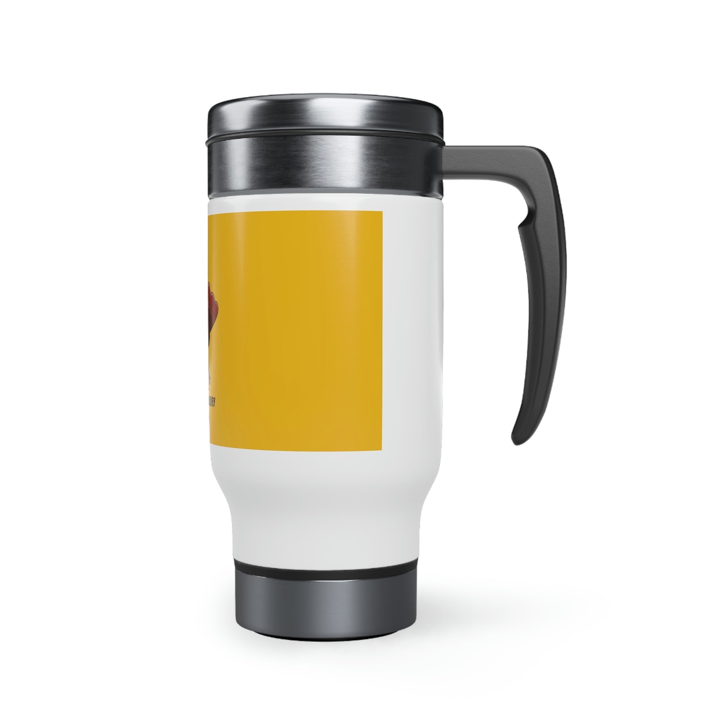 Freddie Turkury Stainless Steel Travel Mug with Handle