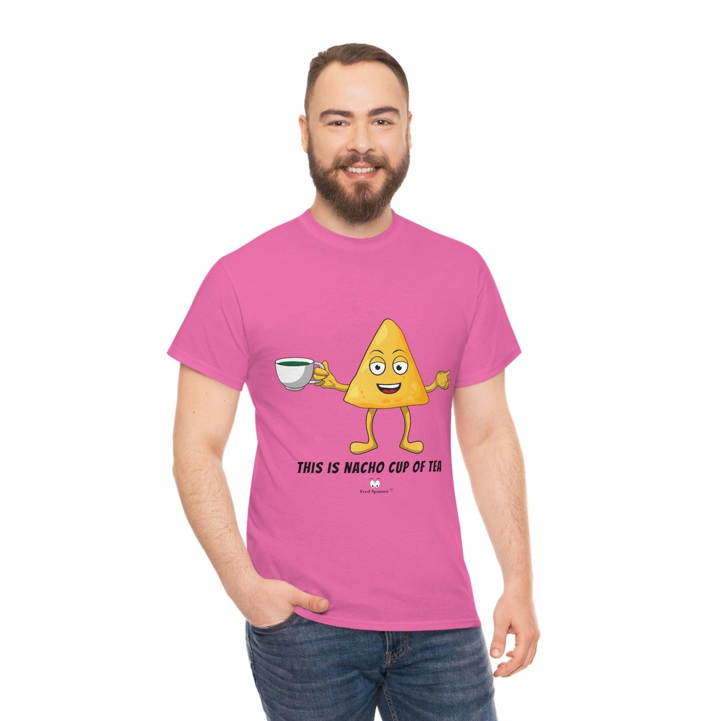 This is nacho cup of tea. Cotton Tee