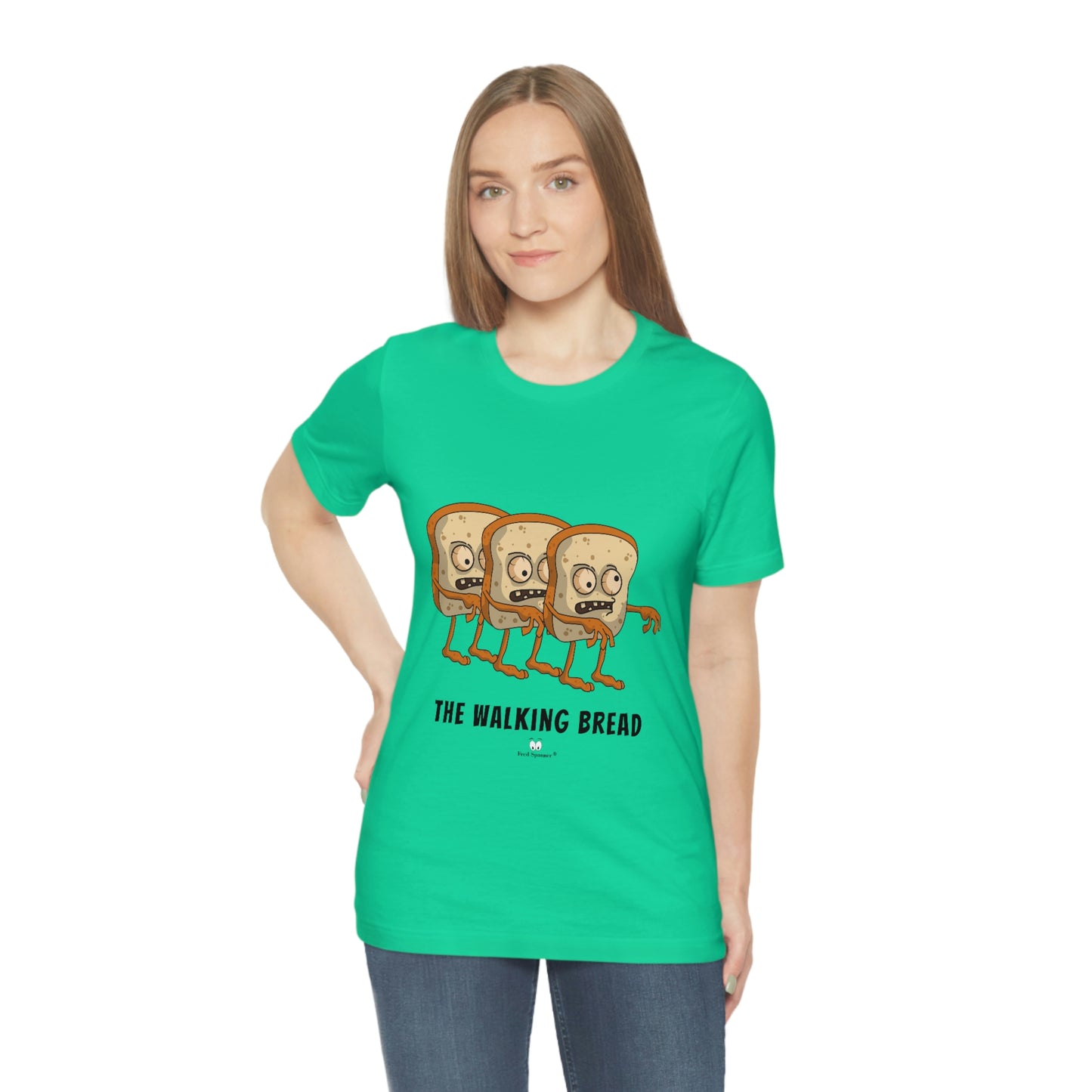 The Walking Bread- Unisex Jersey Short Sleeve Tee