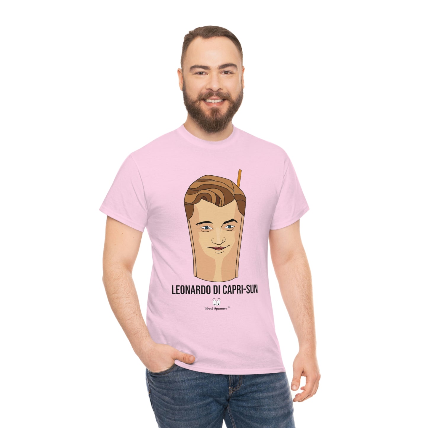 Leonardo Di Capri-Sun Unisex Heavy Cotton Tee