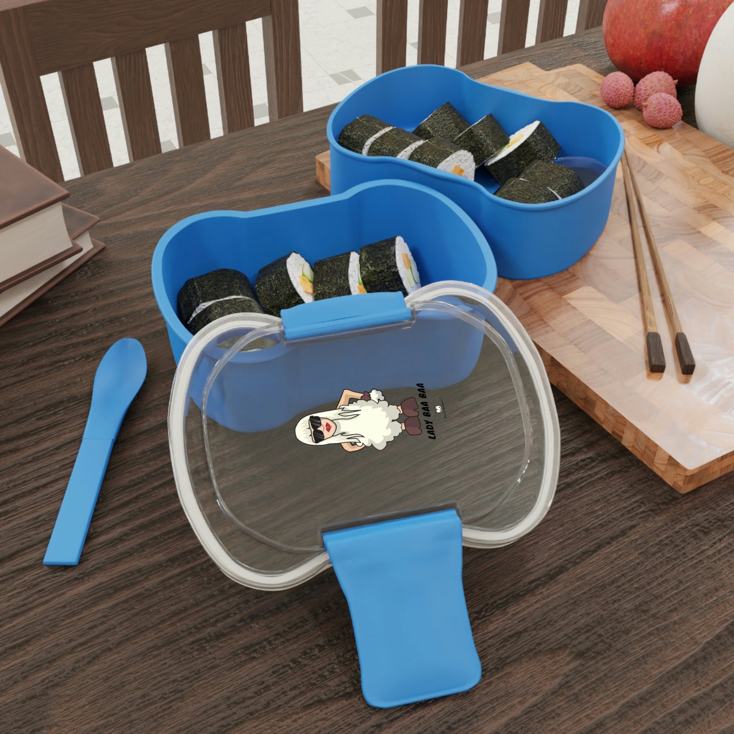 Lady Baa Baa Two-tier Lunch Box