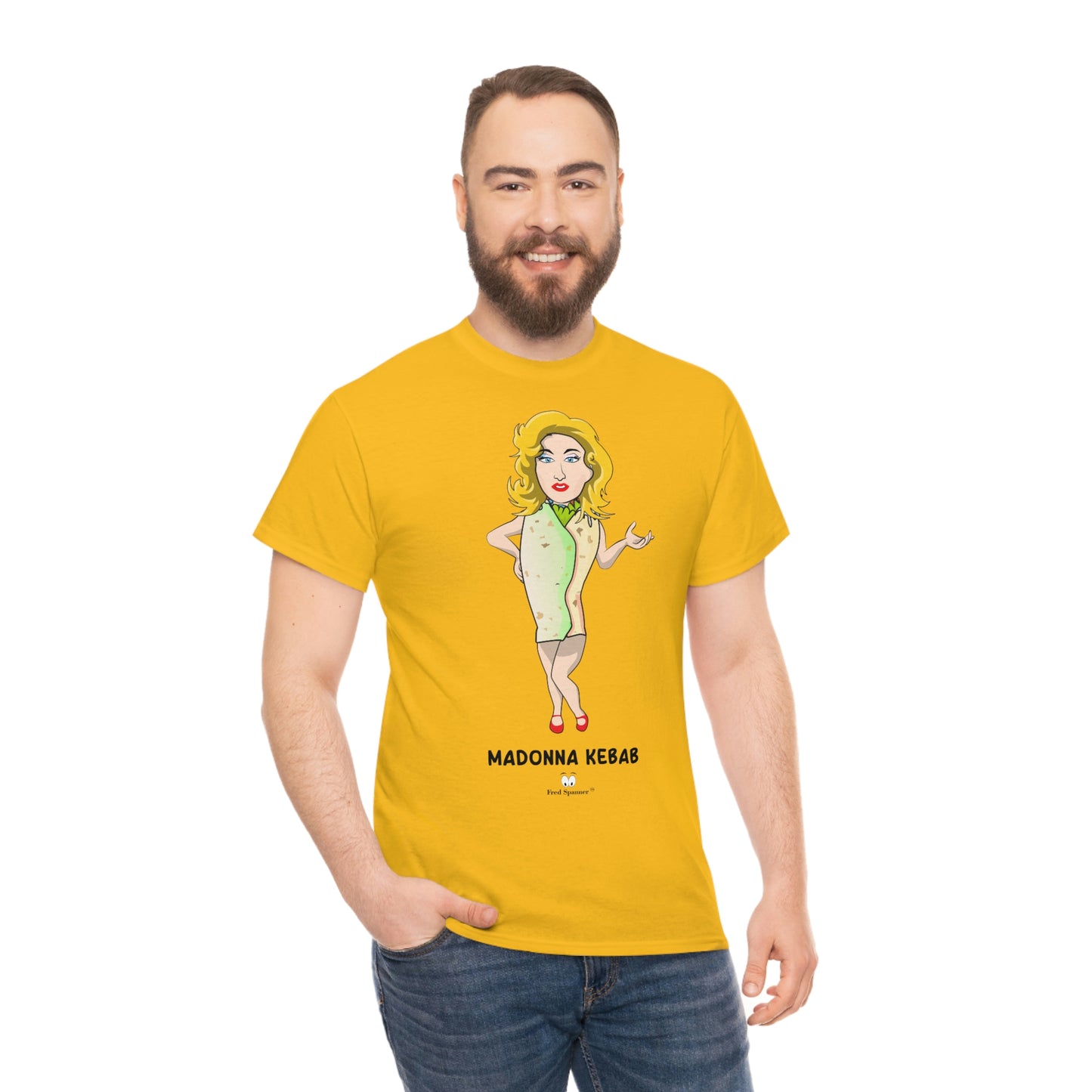Madonna Kebab Unisex Heavy Cotton Tee