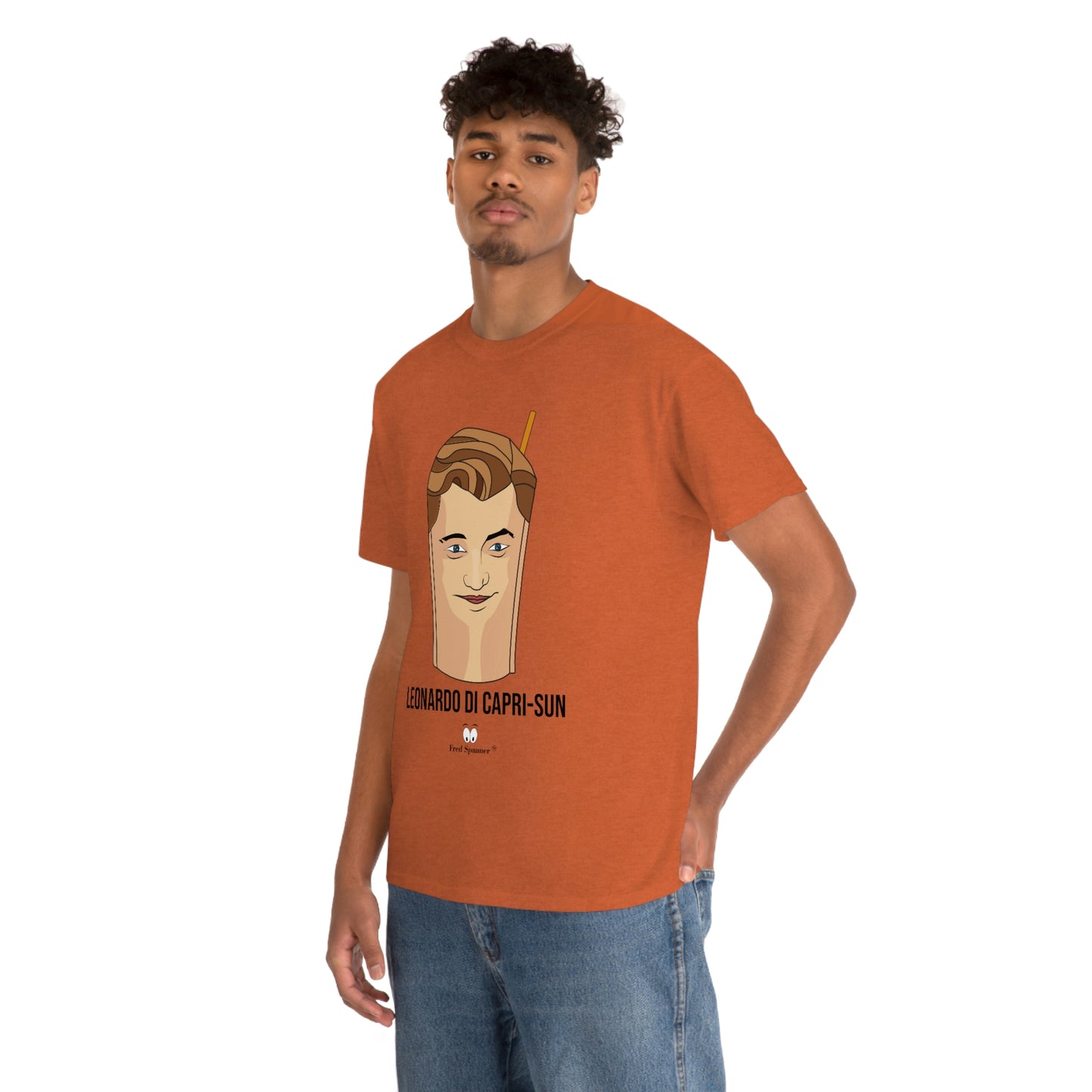 Leonardo Di Capri-Sun Unisex Heavy Cotton Tee