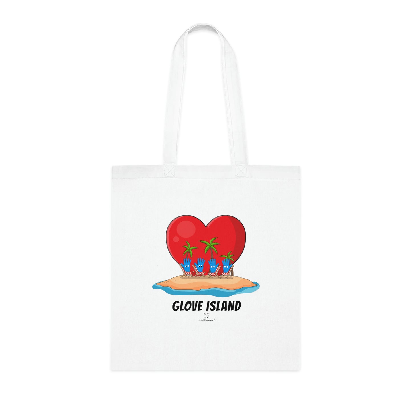 Glove Island- Cotton Tote Bag