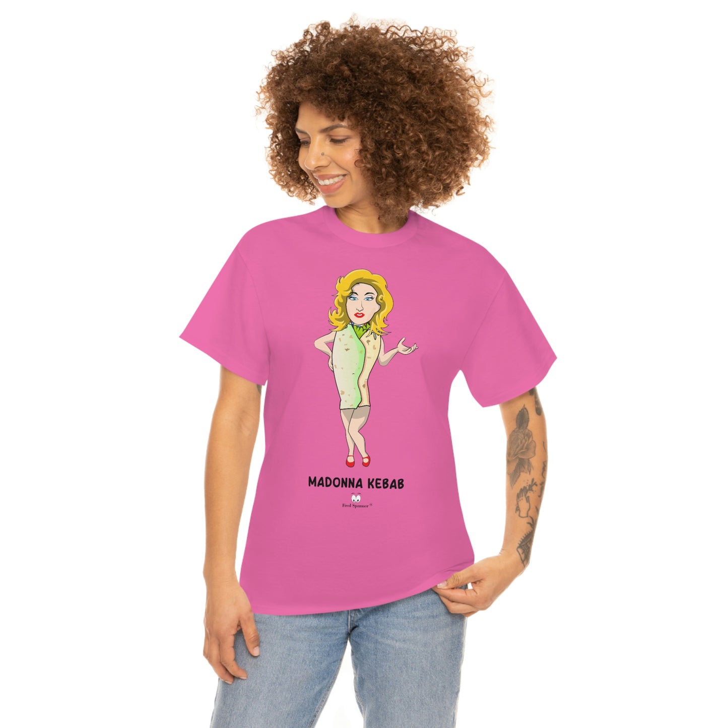 Madonna Kebab Unisex Heavy Cotton Tee