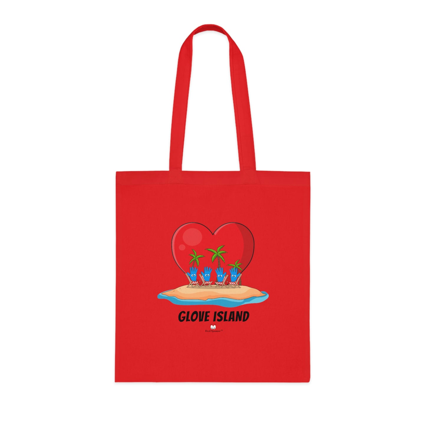 Glove Island- Cotton Tote Bag