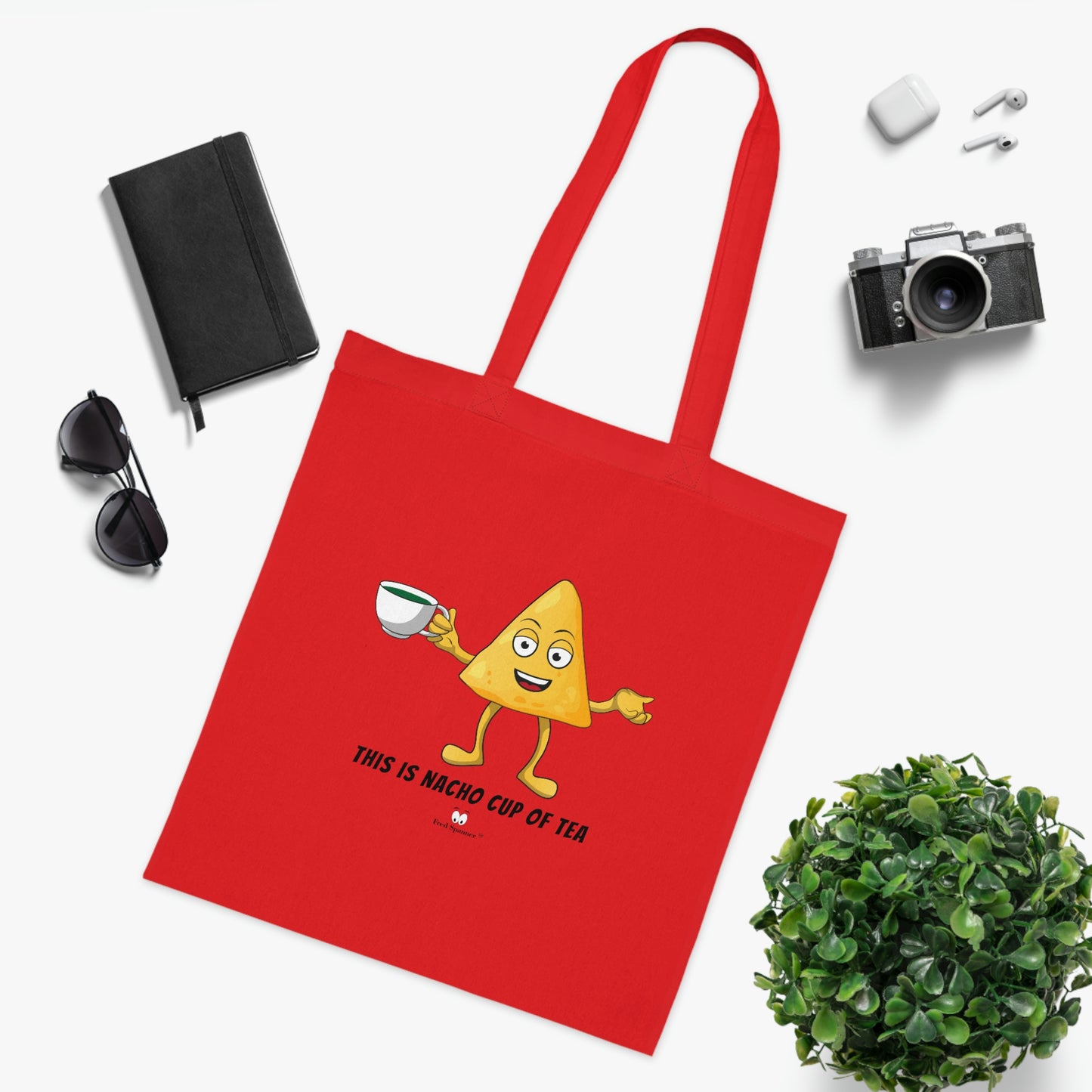 This is nacho cup of tea. Cotton Tote Bag