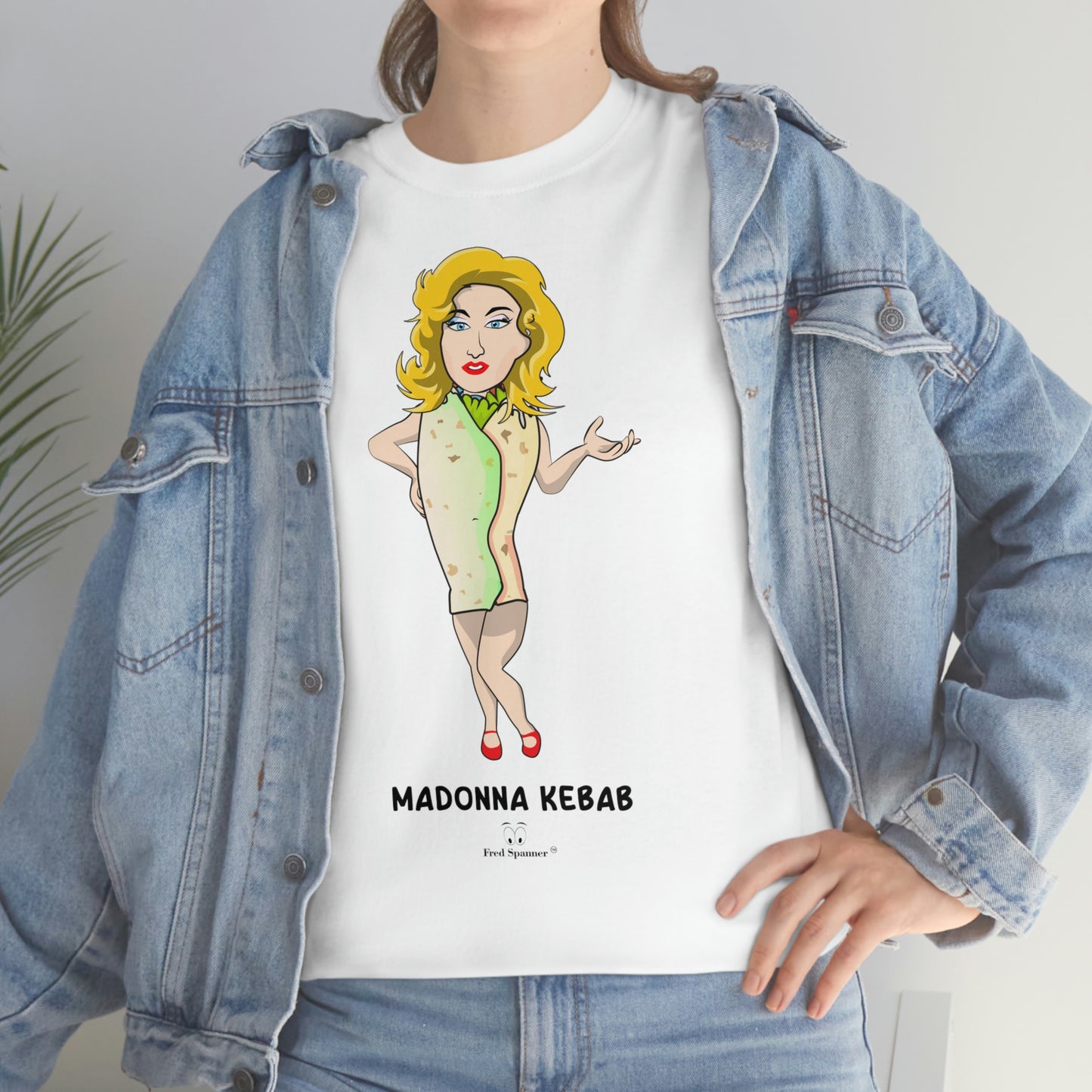 Madonna Kebab Unisex Heavy Cotton Tee