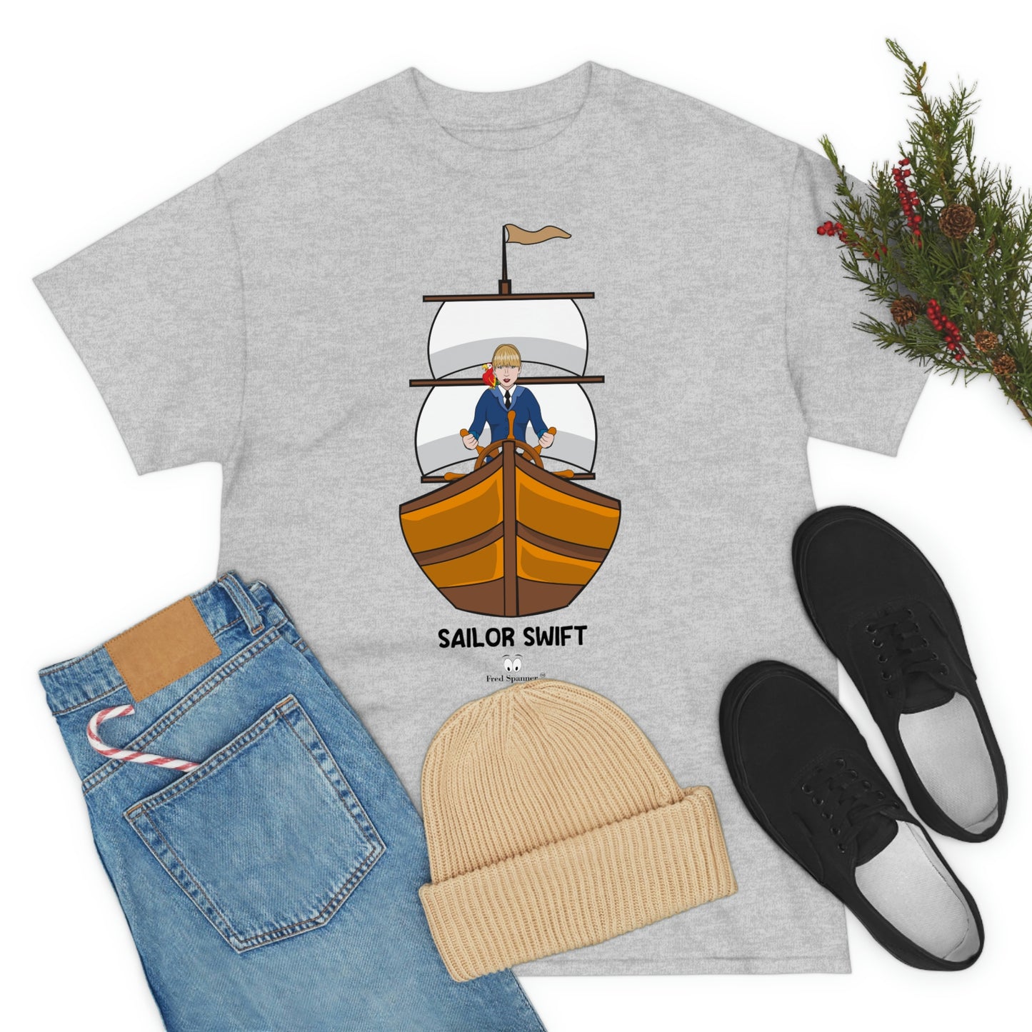 Sailor Swift Unisex Heavy Cotton Tee