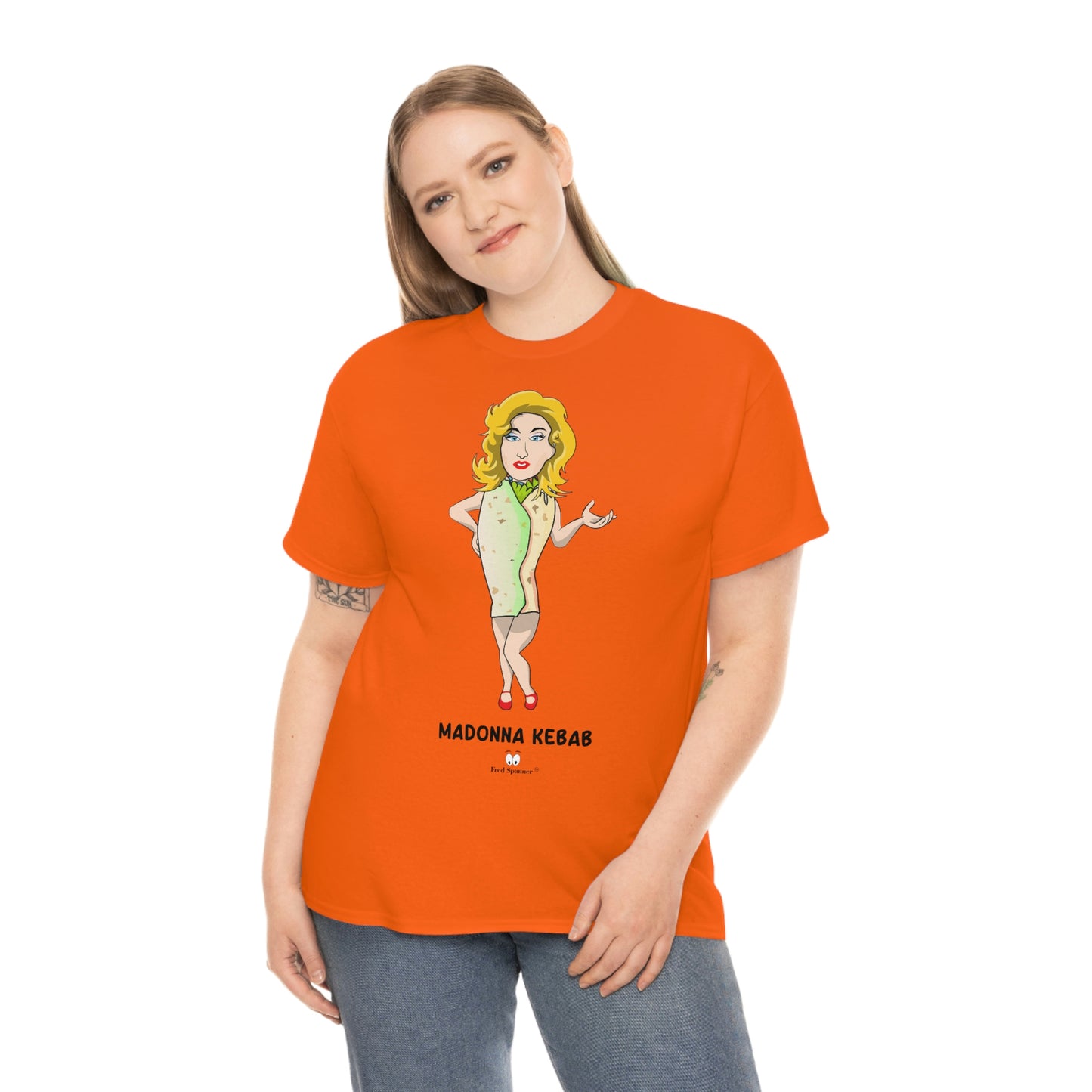 Madonna Kebab Unisex Heavy Cotton Tee