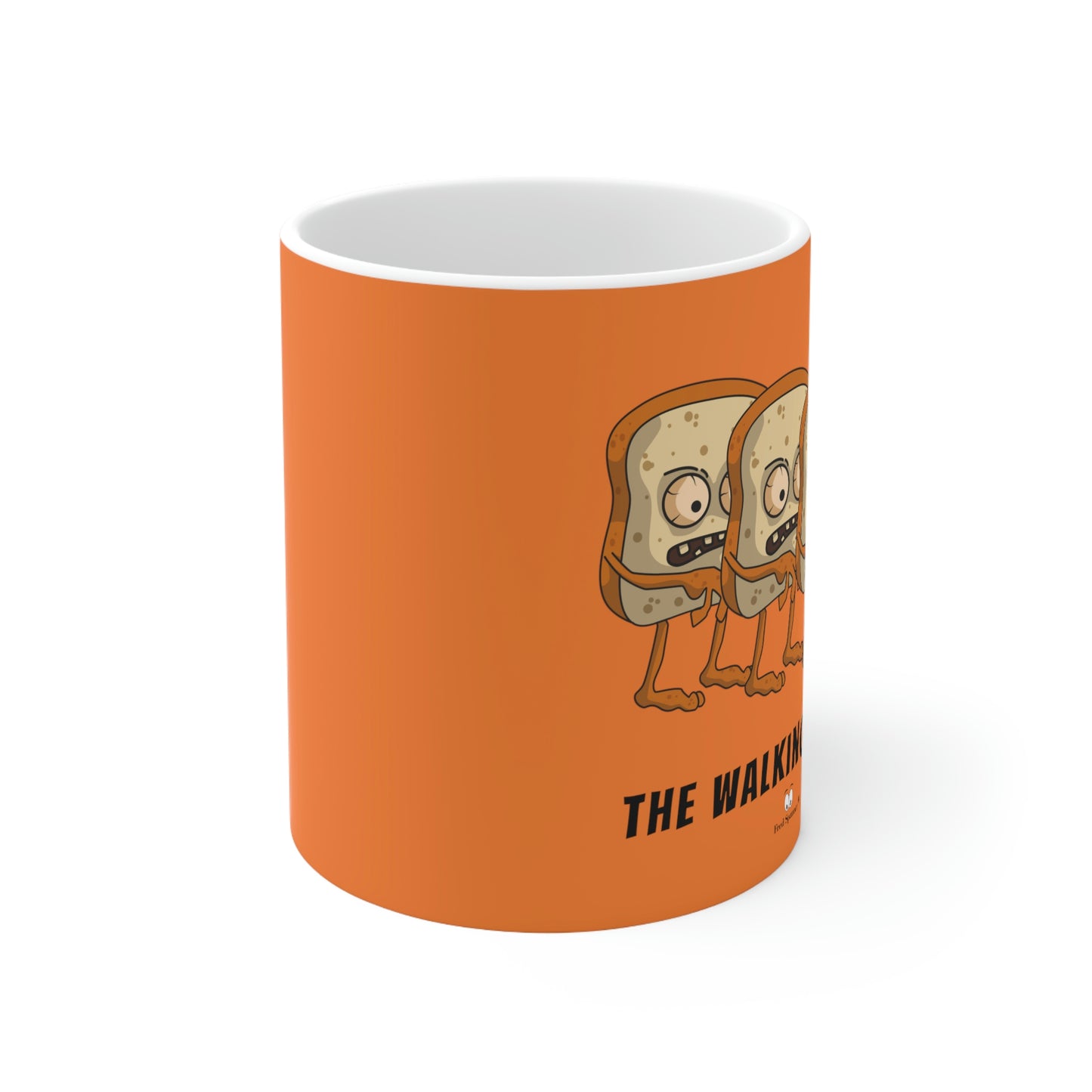 The Walking Bread- Ceramic Coffee Cup