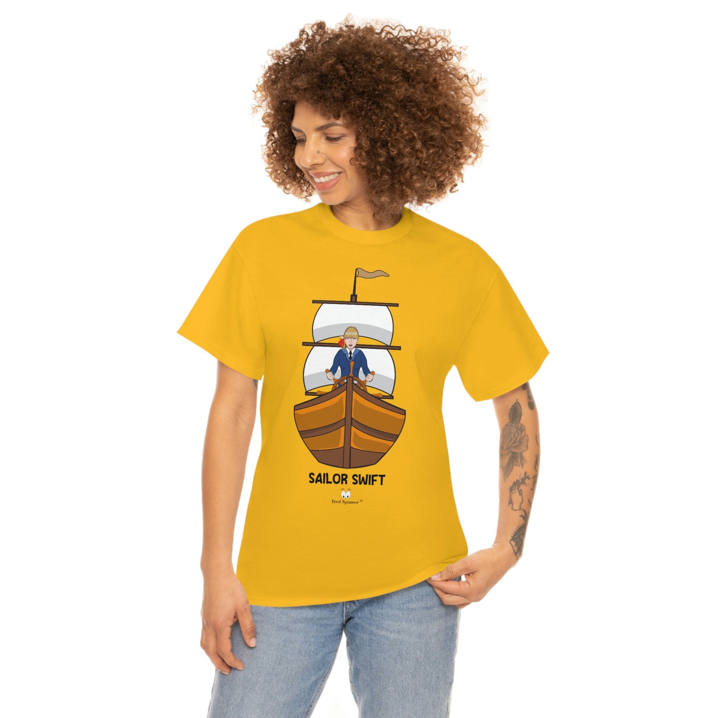 Sailor Swift Unisex Heavy Cotton Tee