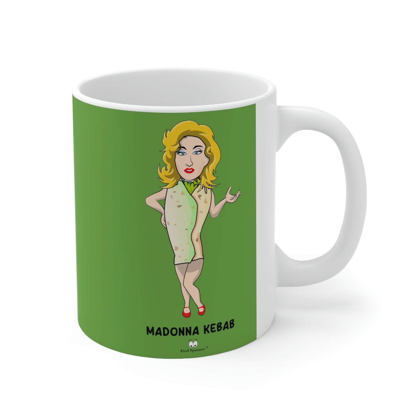 Madonna Kebab Ceramic Coffee Cup