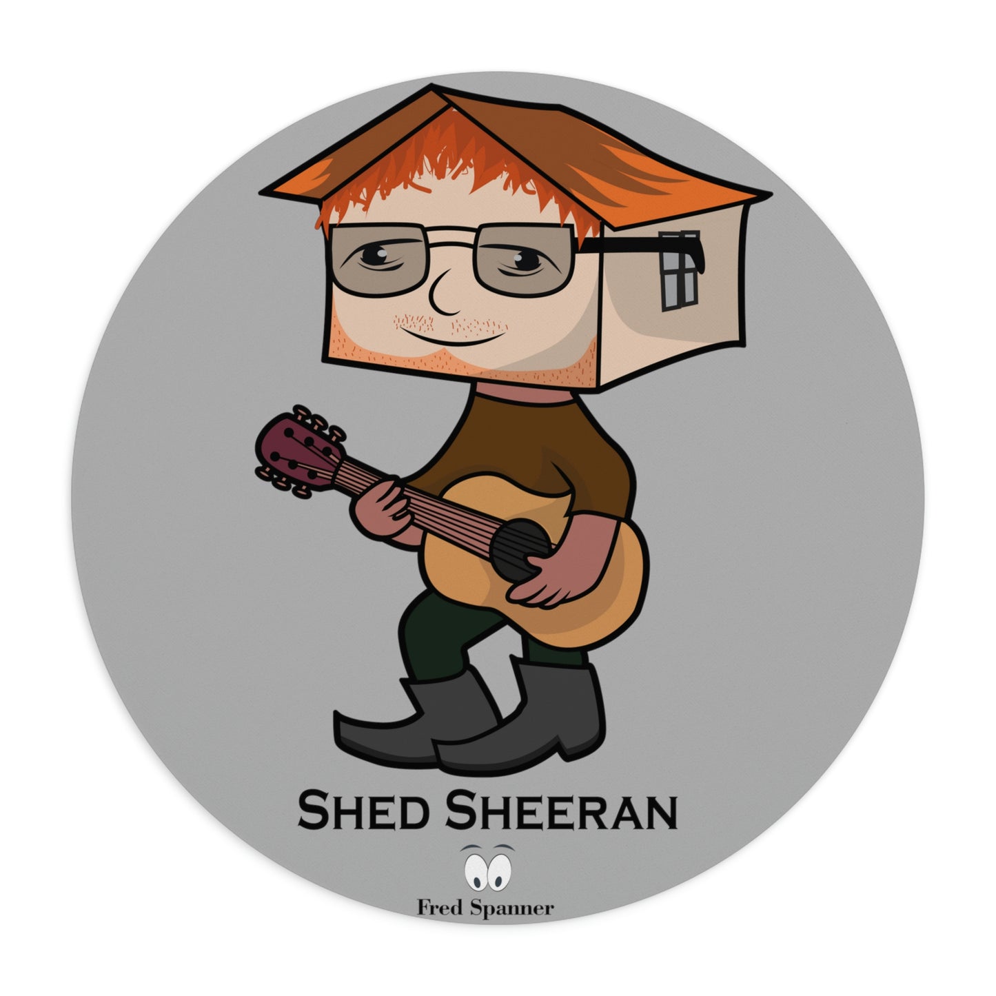 Shed Sheeran Mouse Pad
