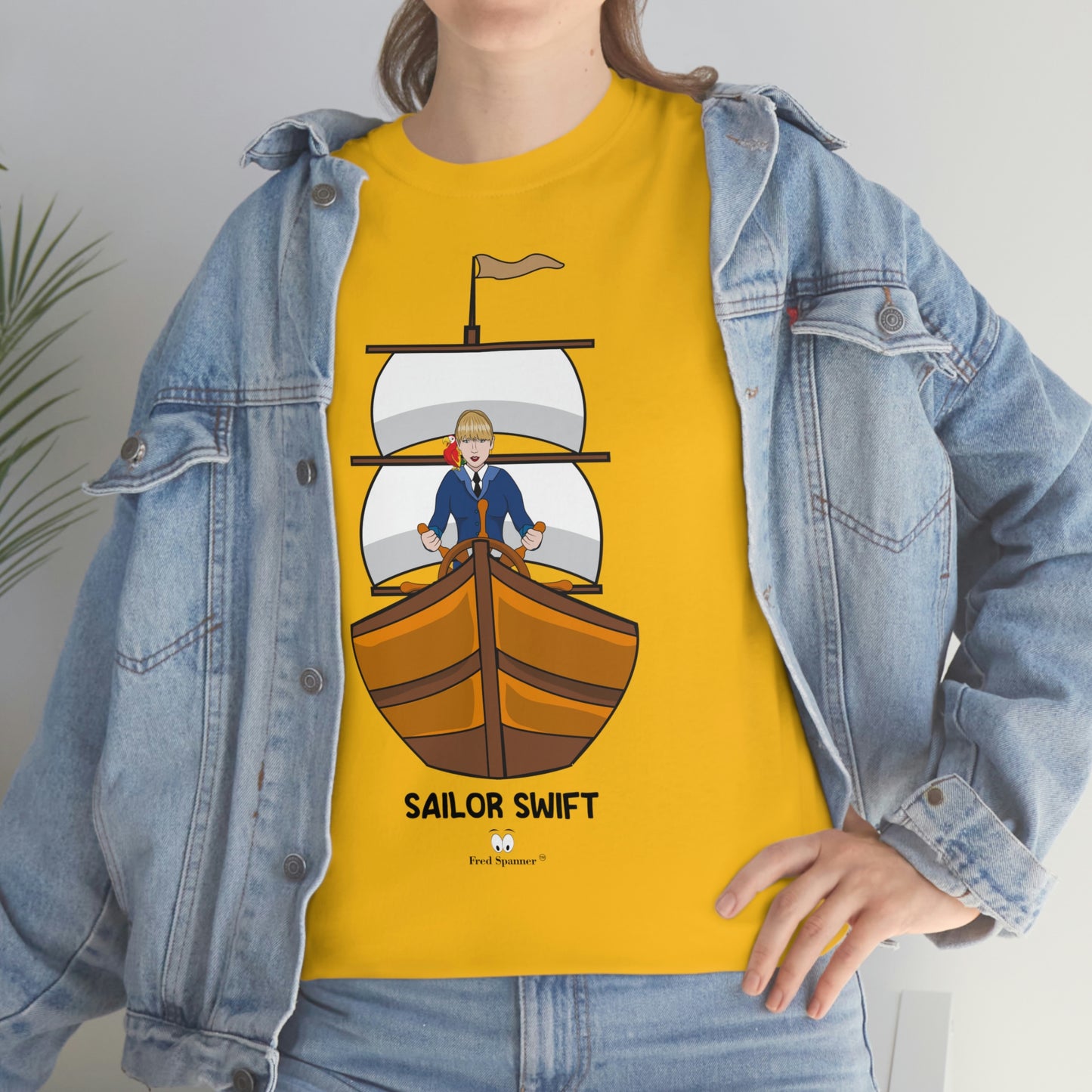 Sailor Swift Unisex Heavy Cotton Tee