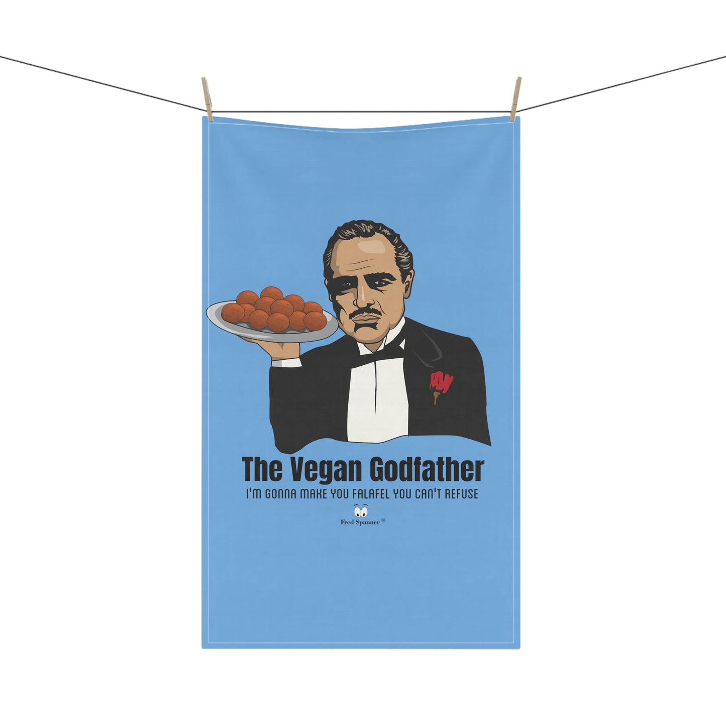 Vegan Godfather Kitchen Towel