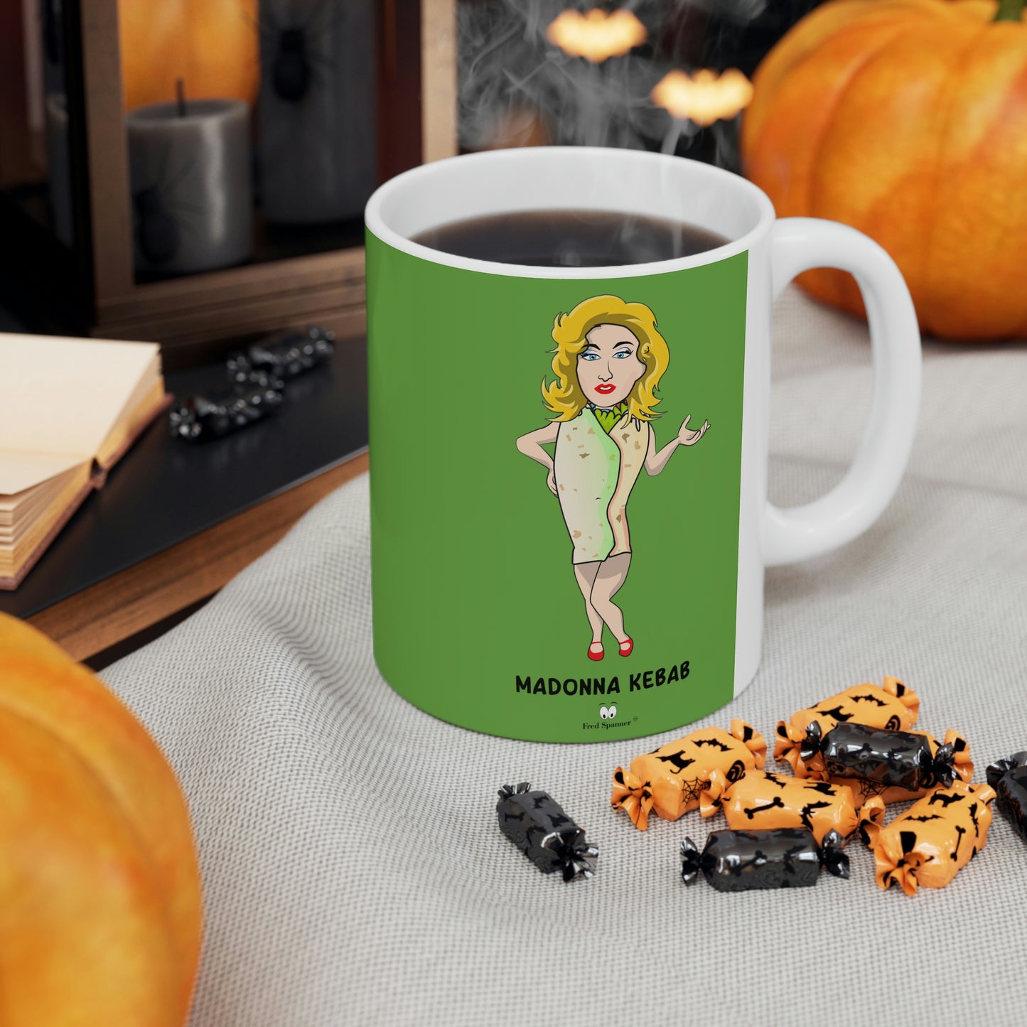 Madonna Kebab Ceramic Coffee Cup