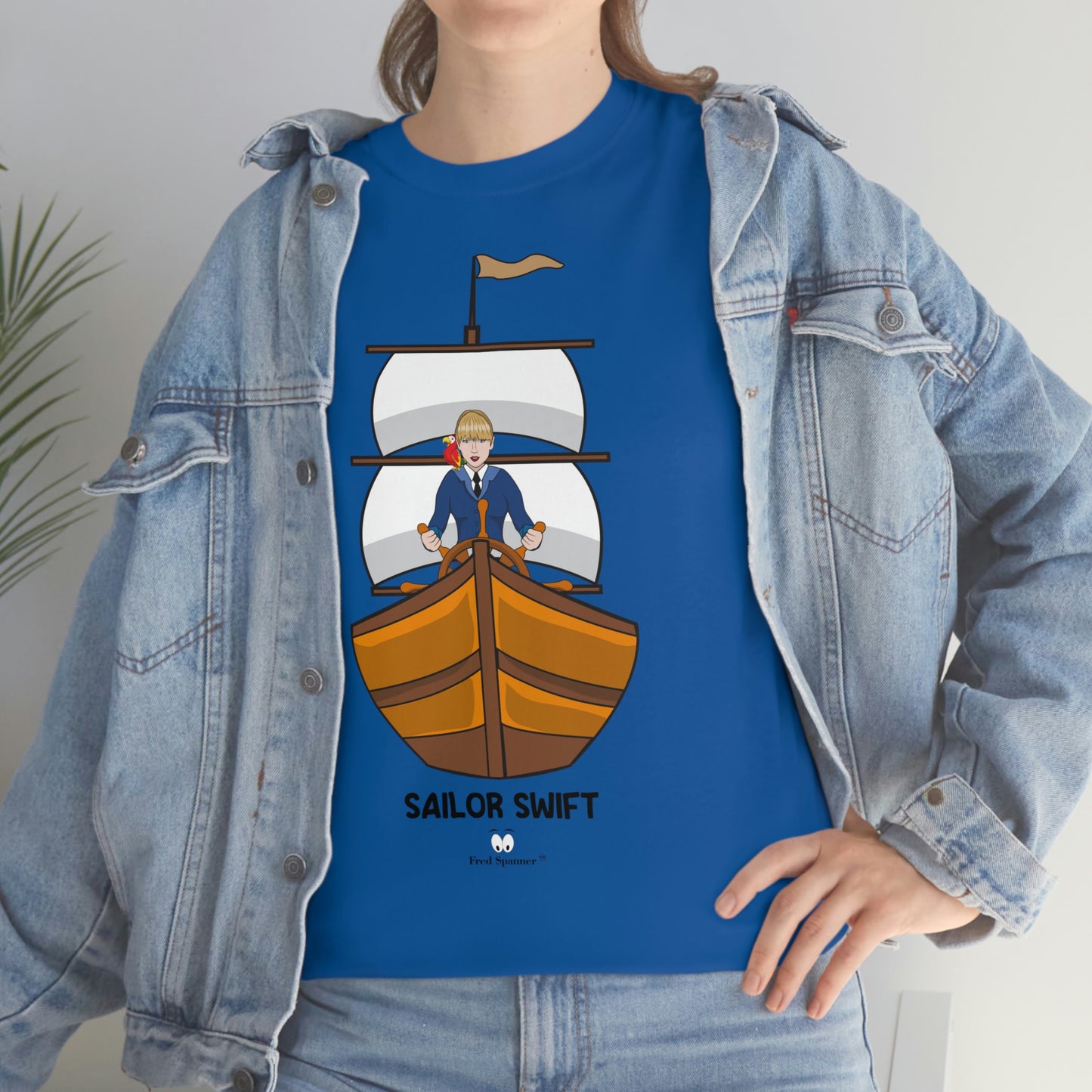 Sailor Swift Unisex Heavy Cotton Tee