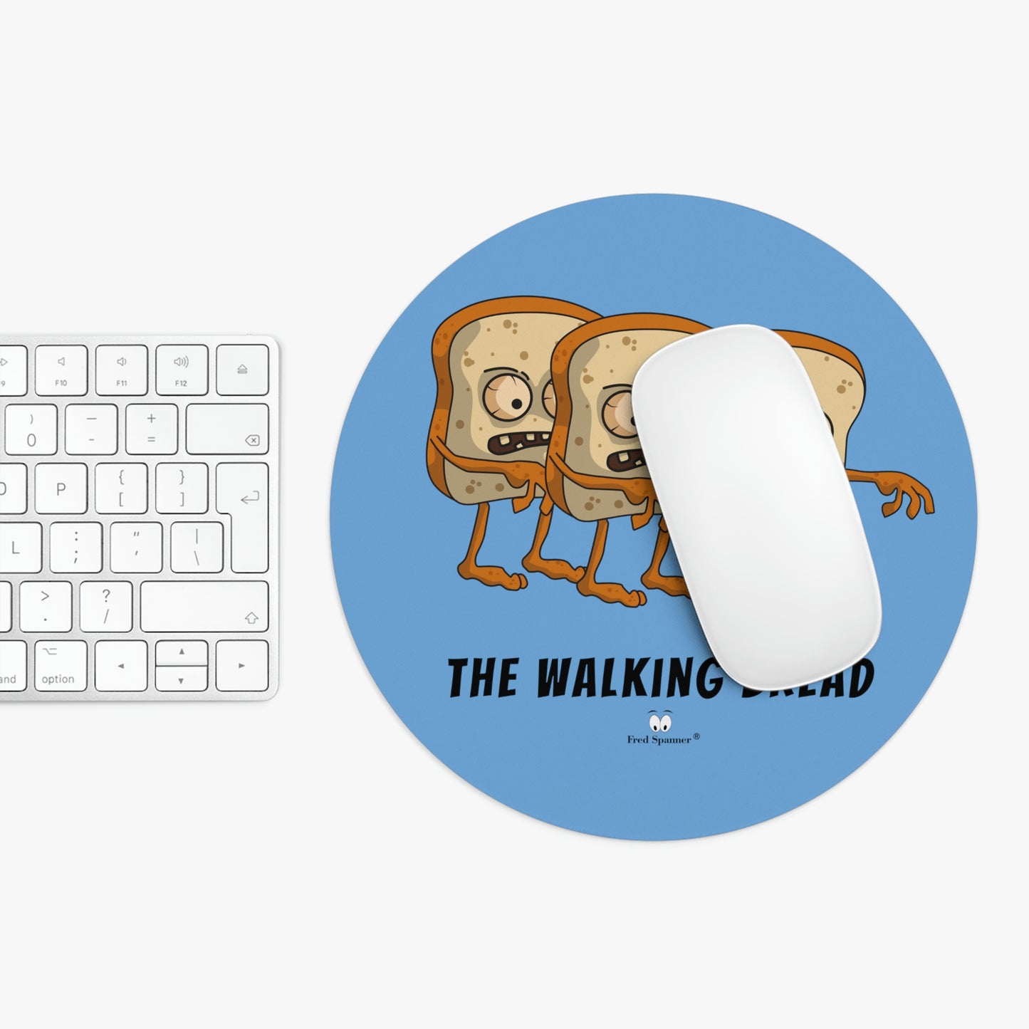 The Walking Bread- Mouse Pad