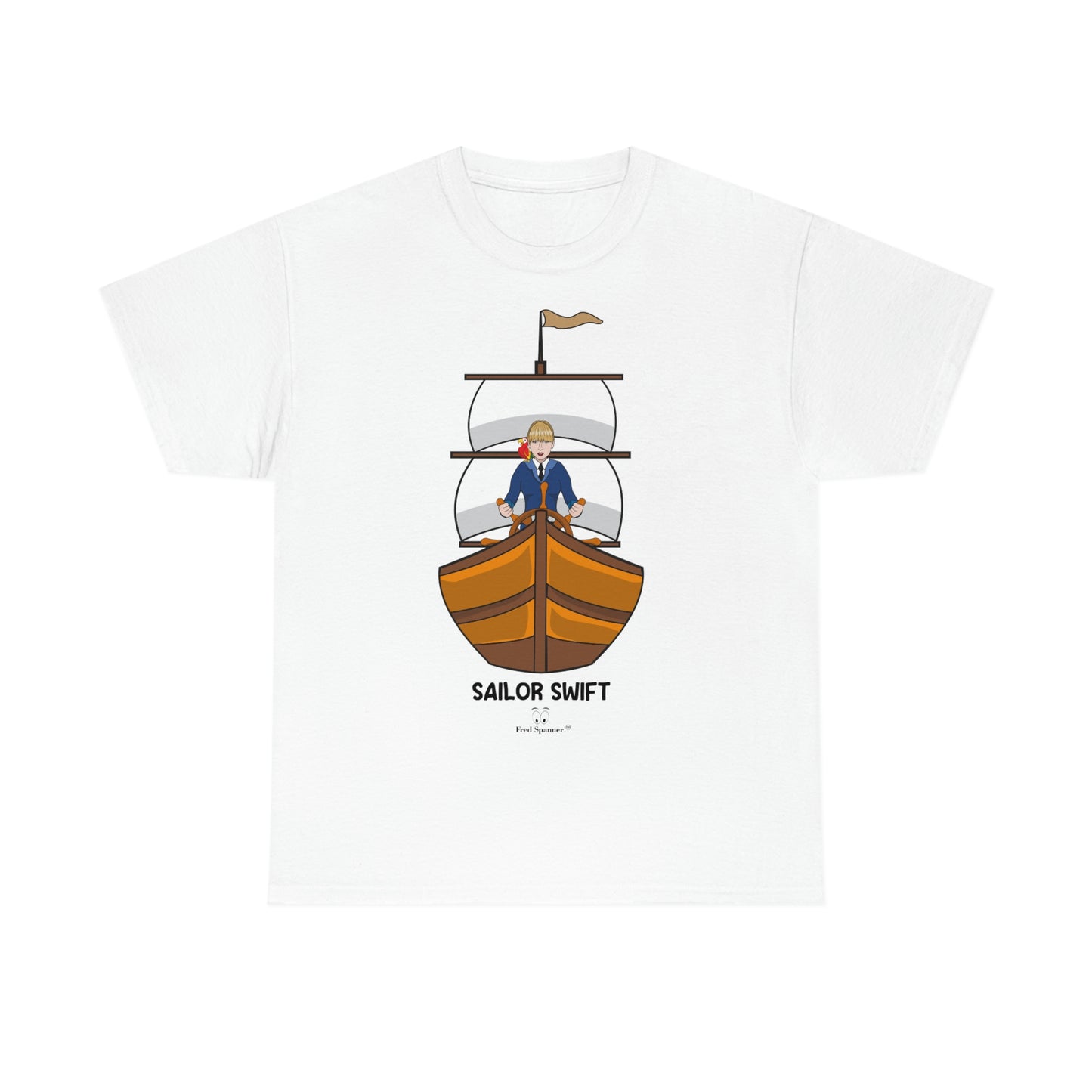 Sailor Swift Unisex Heavy Cotton Tee