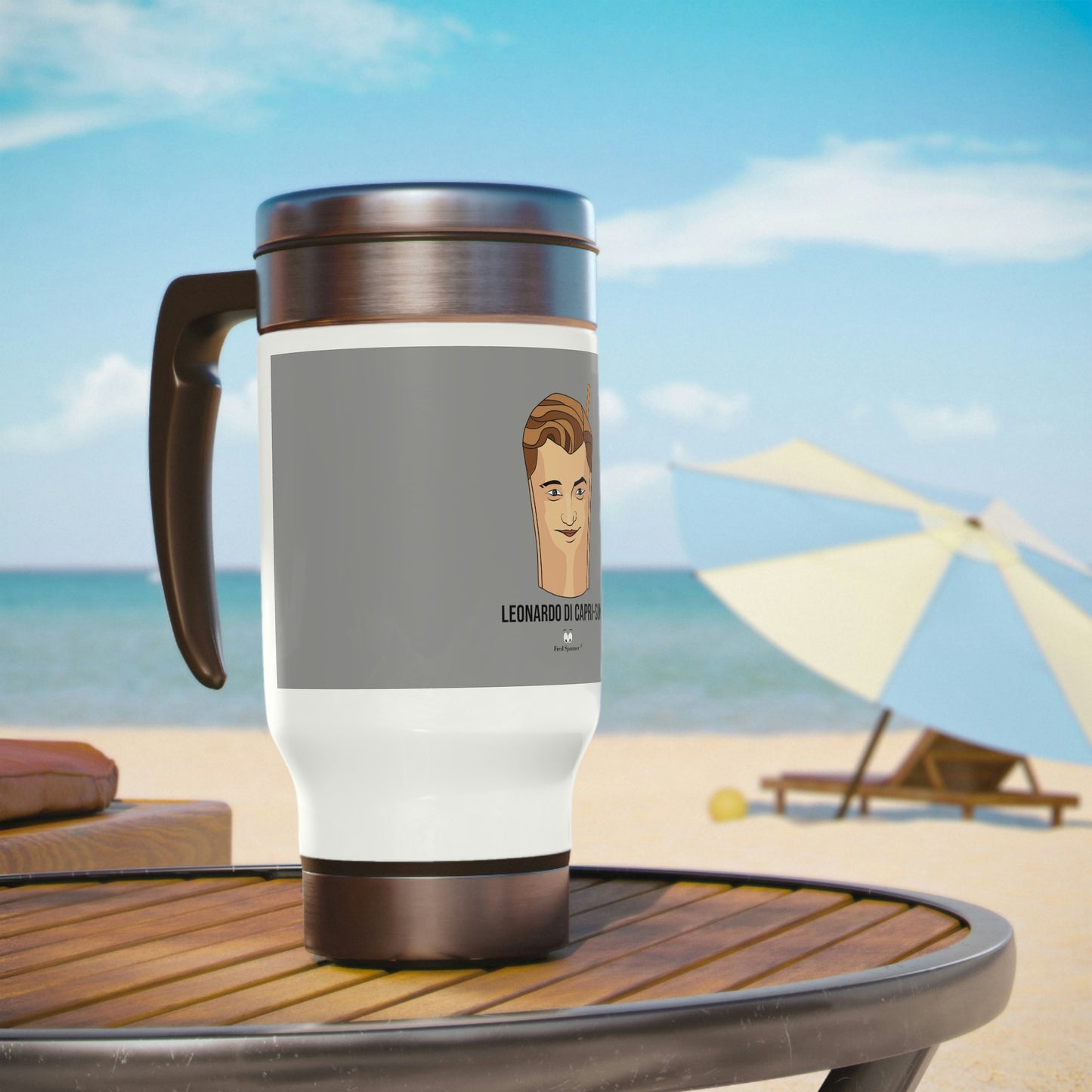 Leonardo Di Capri-Sun Stainless Steel Travel Mug with Handle