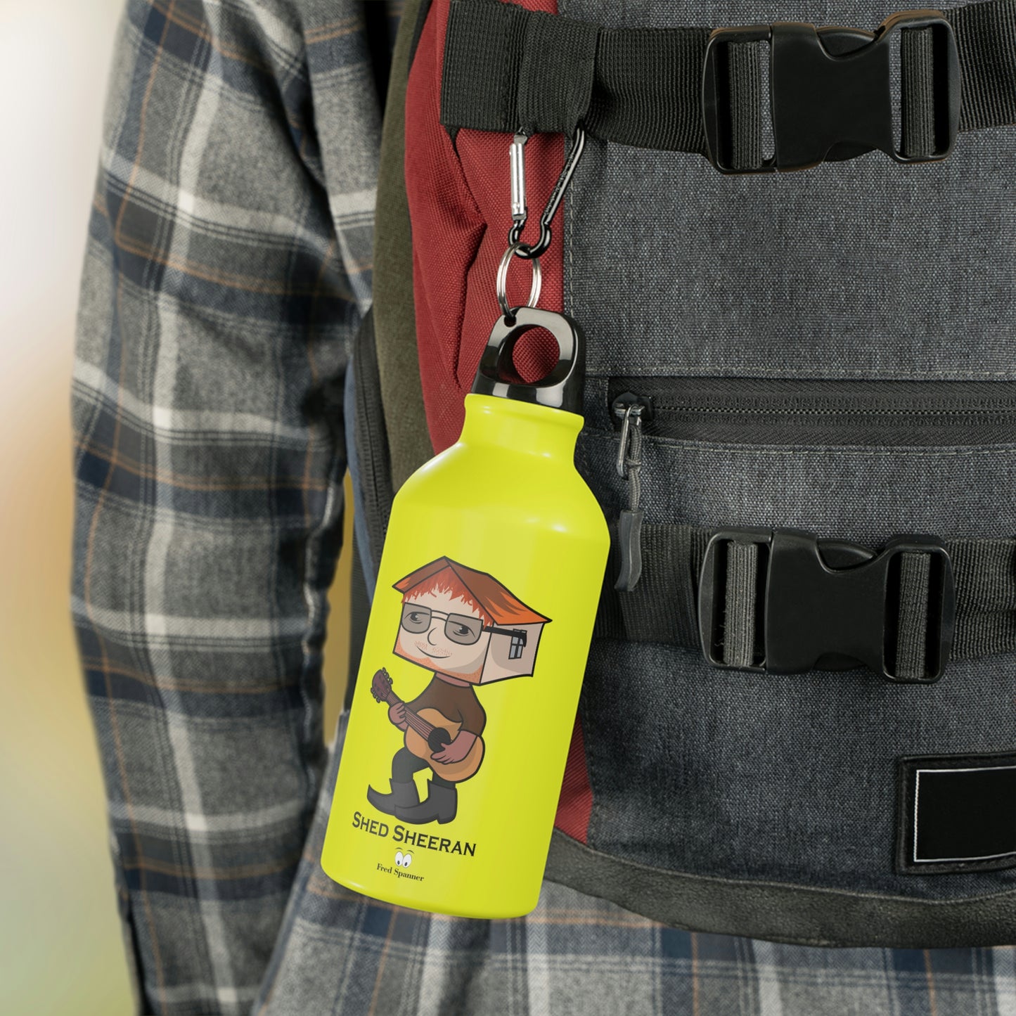 Shed Sheeran Sports Bottle