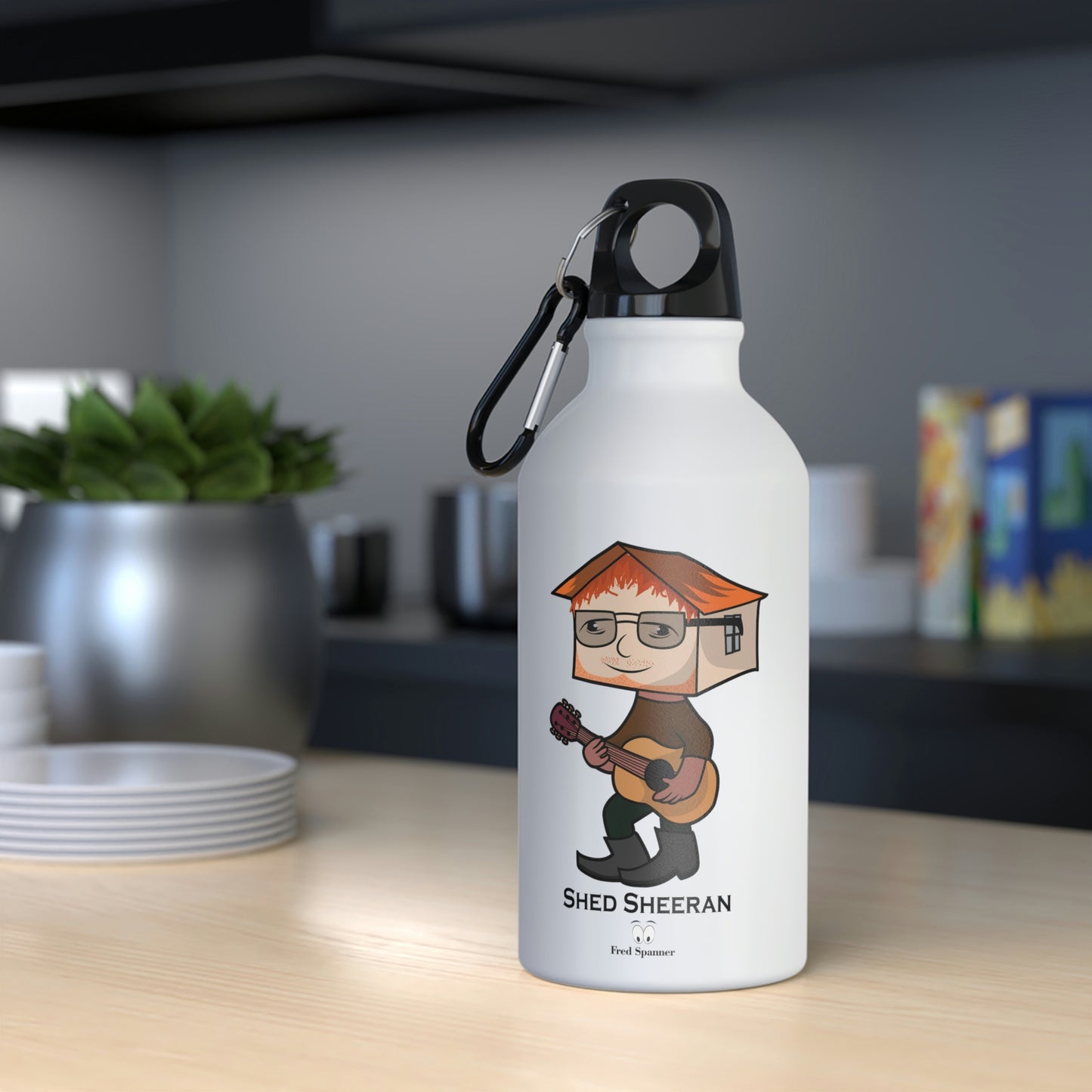 Shed Sheeran Sports Bottle