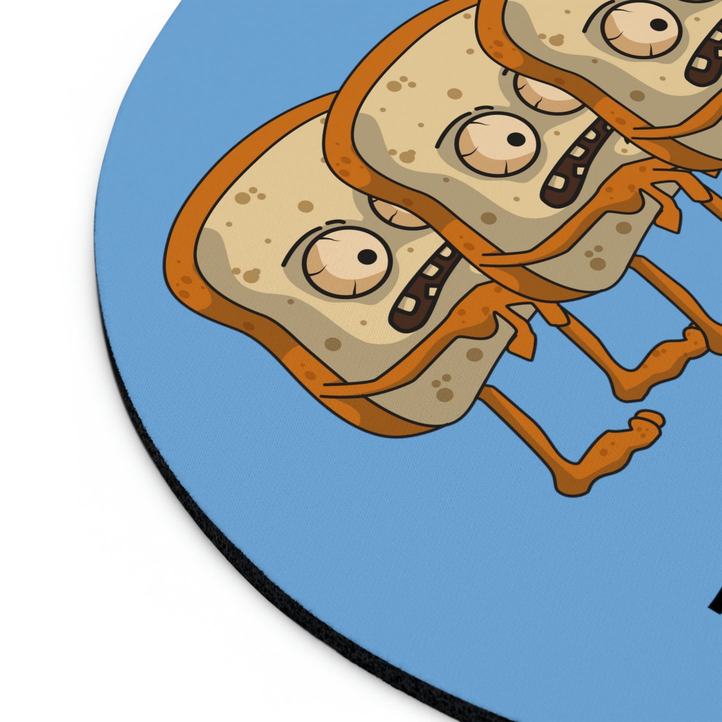 The Walking Bread- Mouse Pad