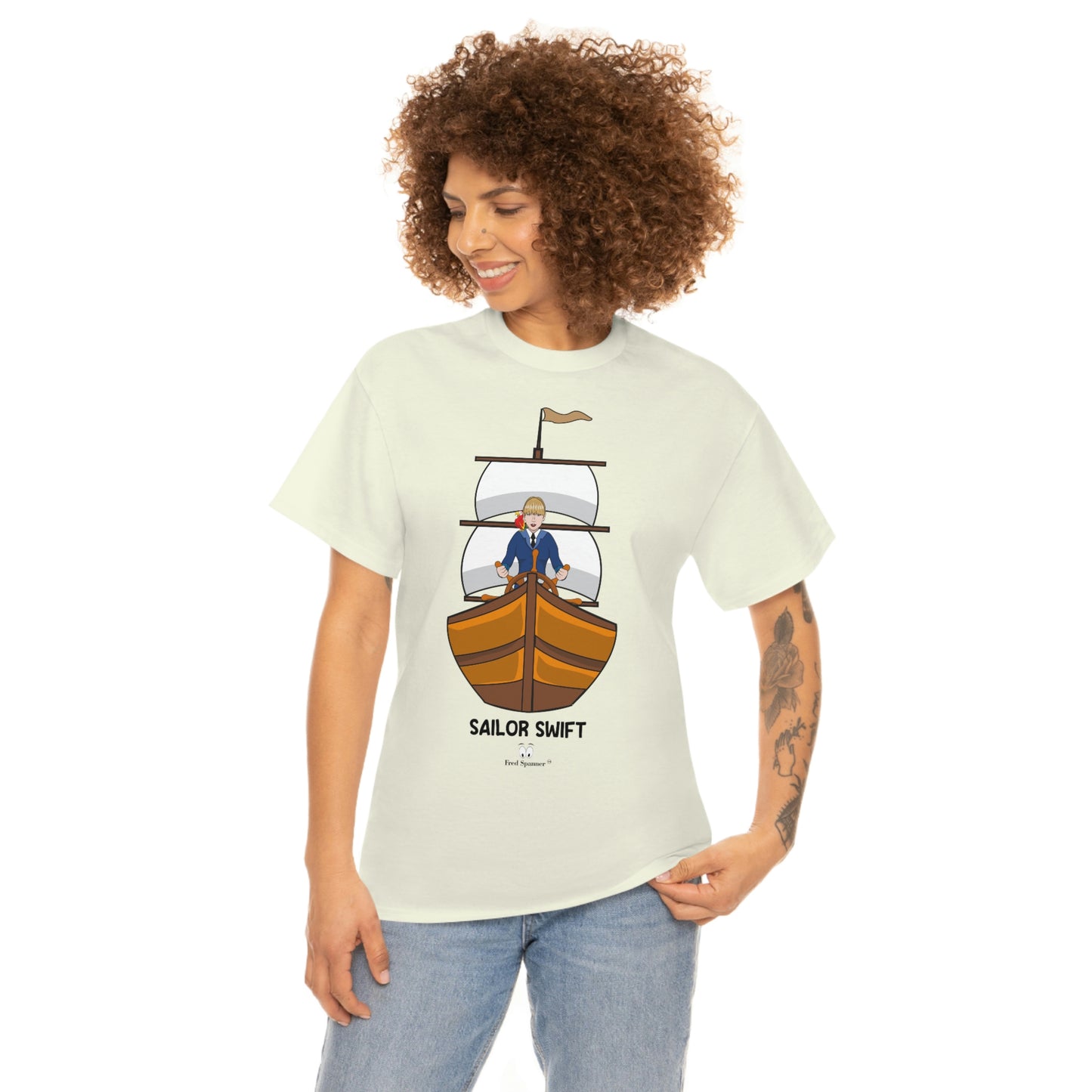 Sailor Swift Unisex Heavy Cotton Tee