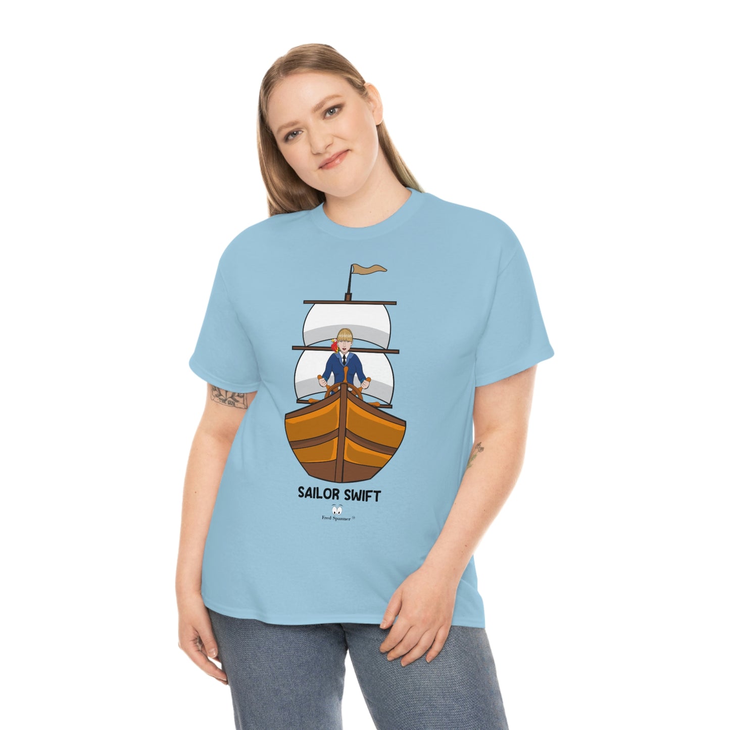 Sailor Swift Unisex Heavy Cotton Tee