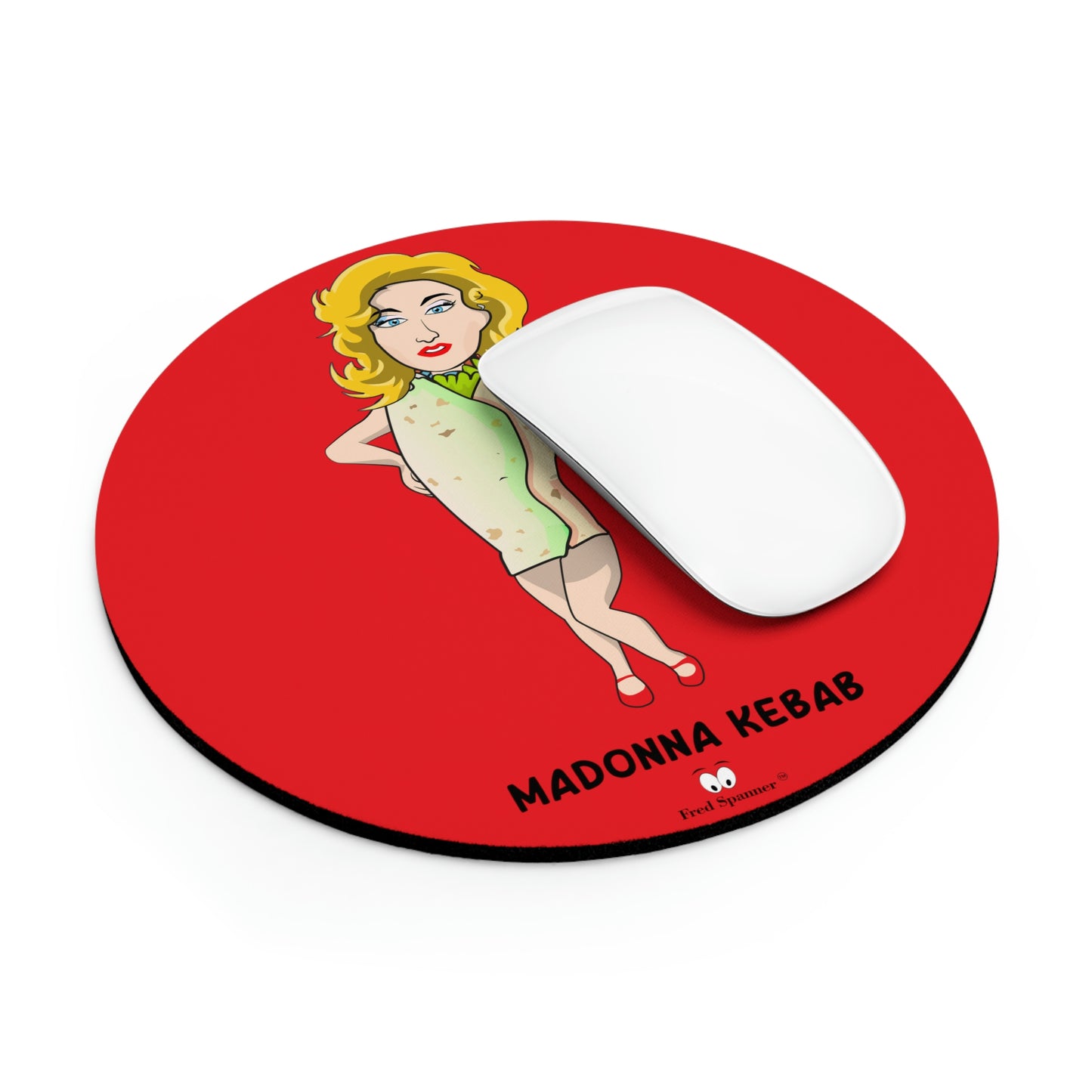 Madonna Kebab Mouse Pad