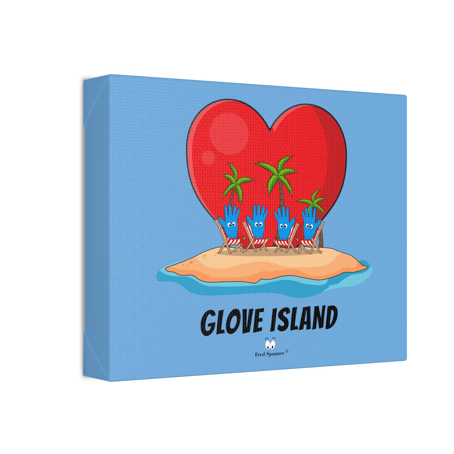 Glove Island- Canvas
