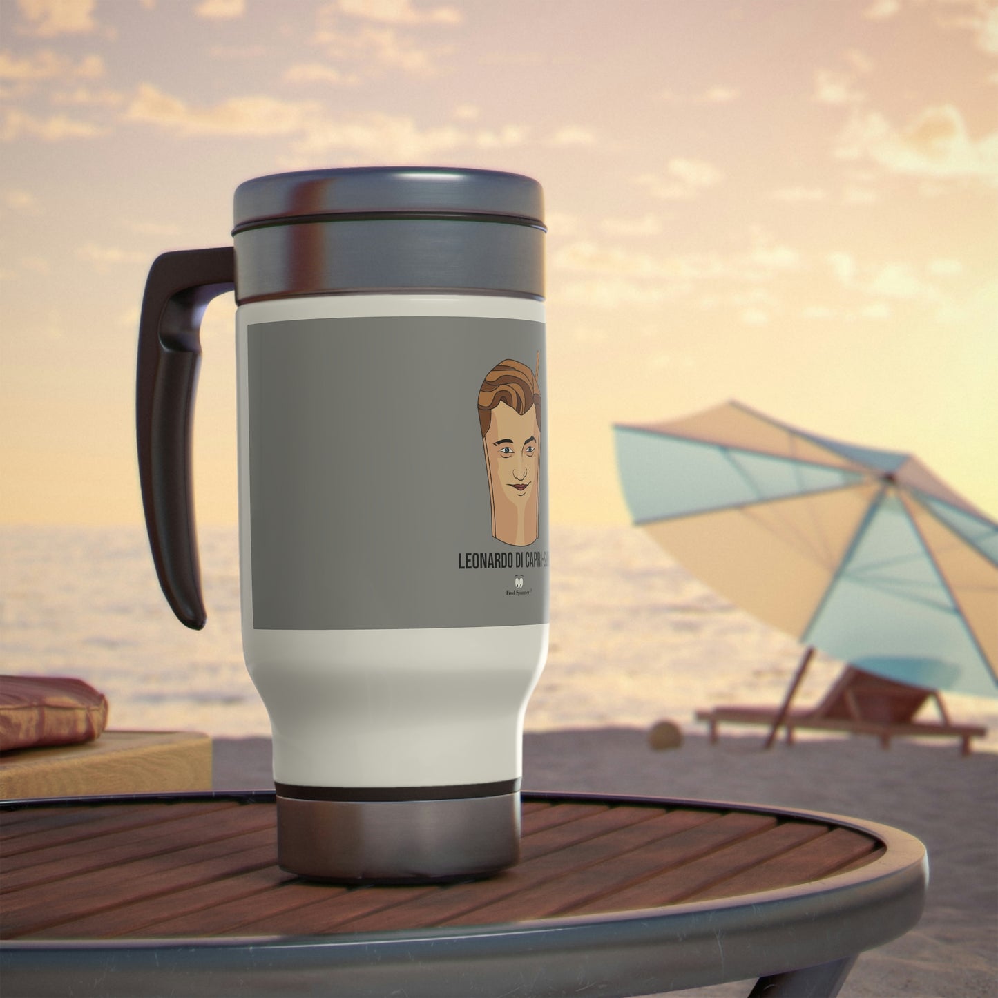 Leonardo Di Capri-Sun Stainless Steel Travel Mug with Handle